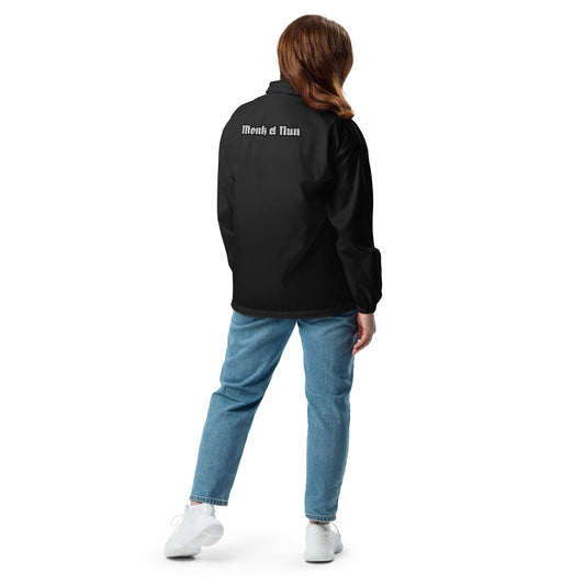 Unisex windbreaker Logo - Monk&Nun UnisexClothing