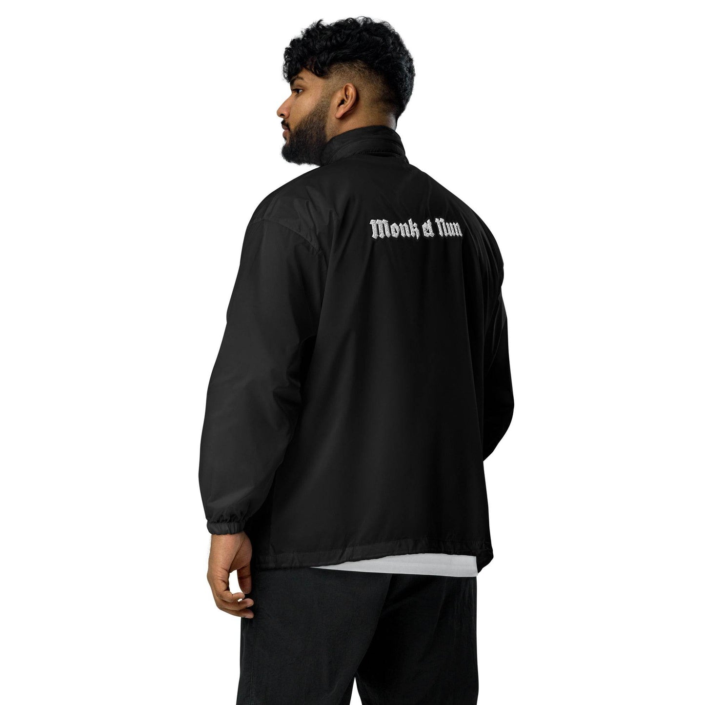 Unisex windbreaker Logo - Monk&Nun UnisexClothing