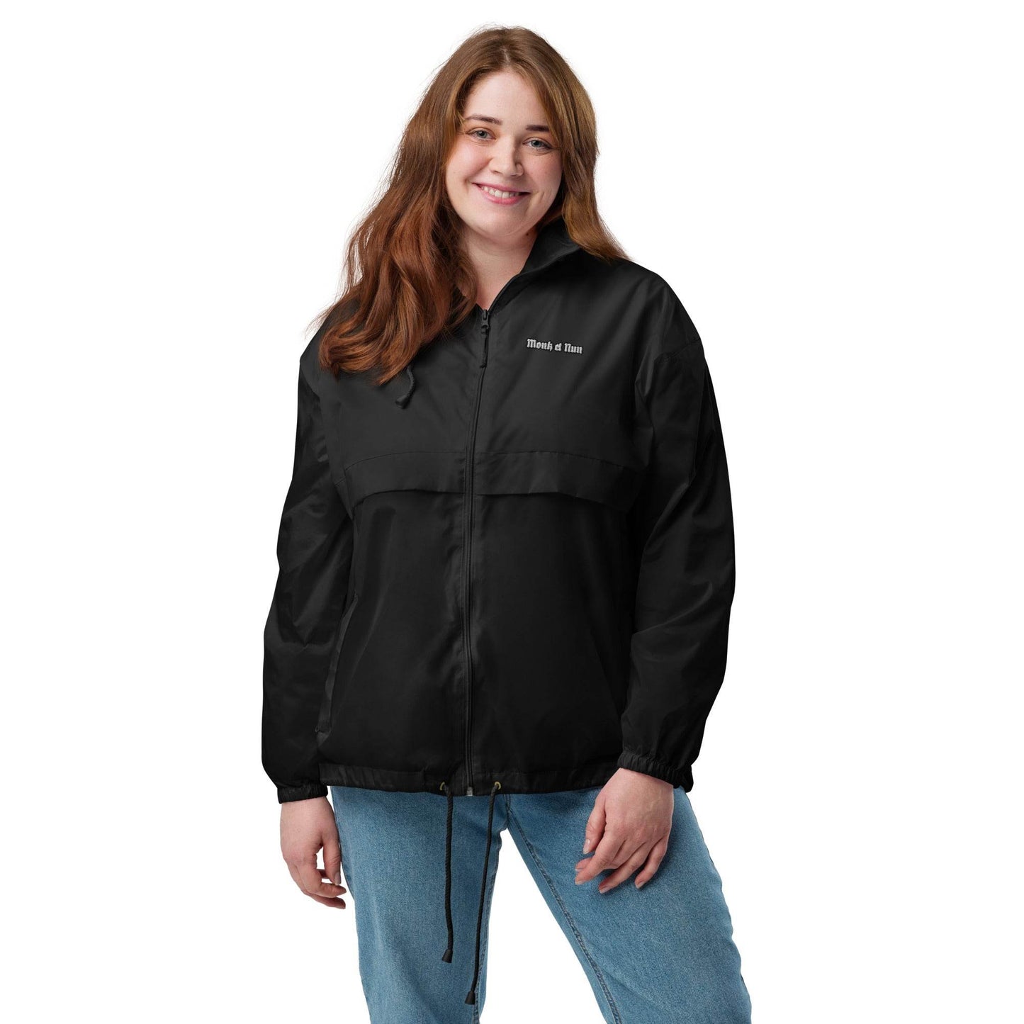 Unisex windbreaker Logo - Monk&Nun UnisexClothing