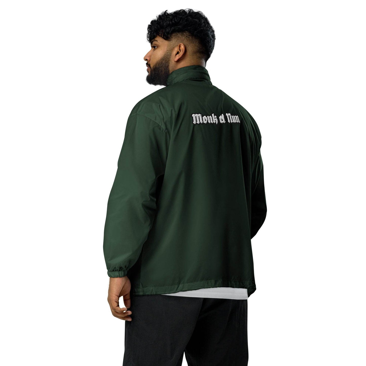Unisex windbreaker Logo - Monk&Nun UnisexClothing