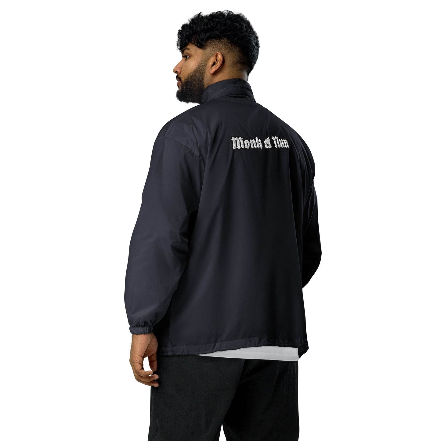 Unisex windbreaker Logo - Monk&Nun UnisexClothing