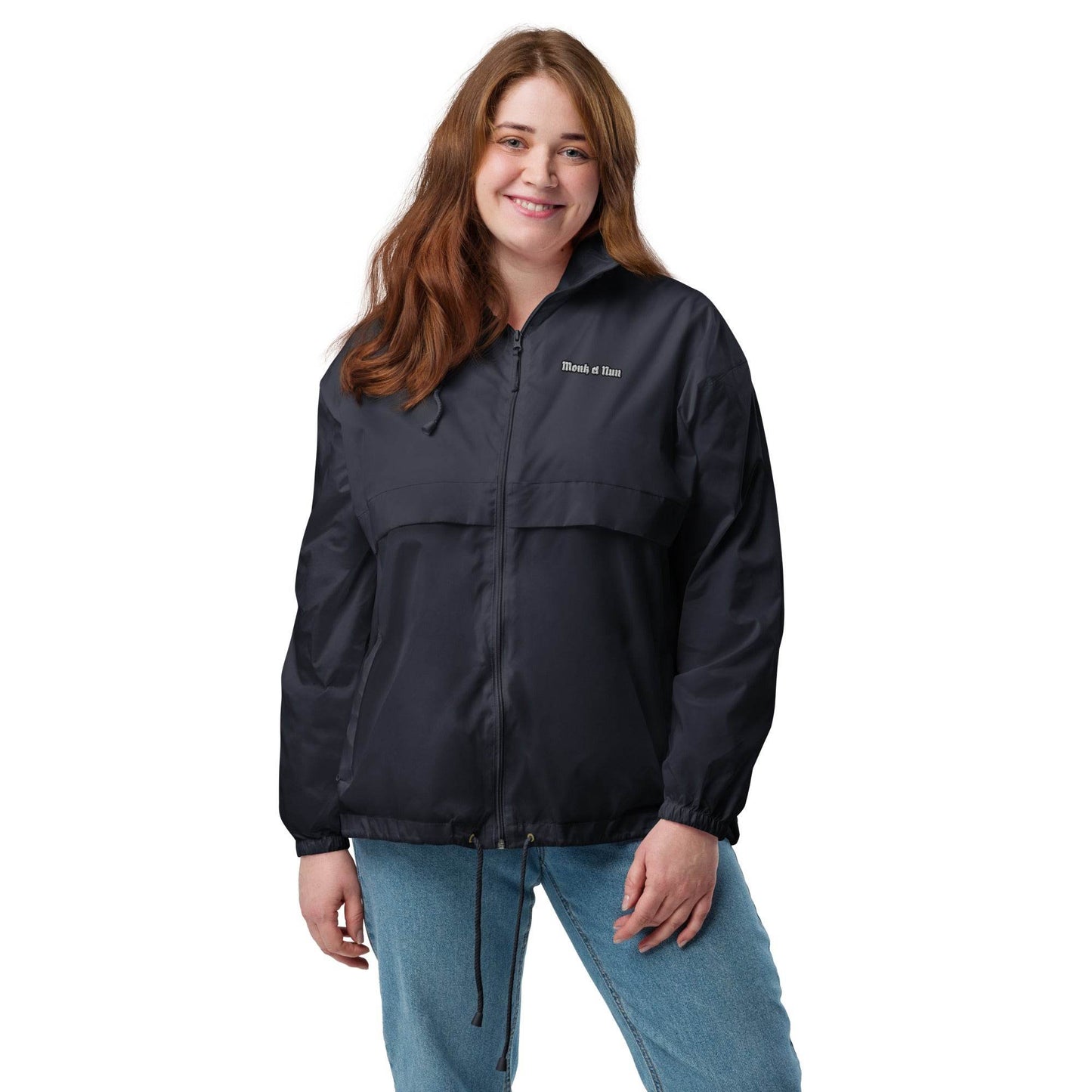 Unisex windbreaker Logo - Monk&Nun UnisexClothing