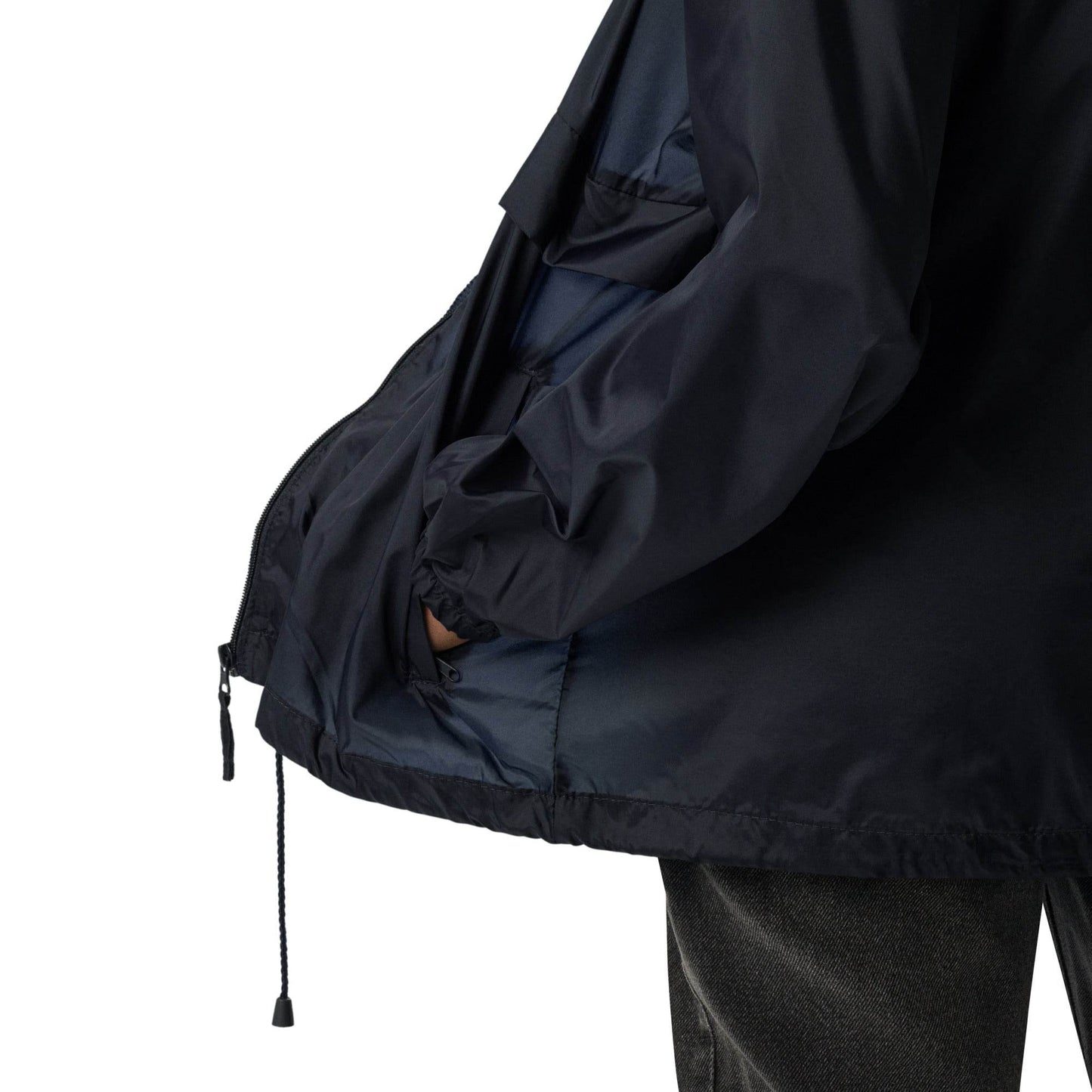 Unisex windbreaker Logo - Monk&Nun UnisexClothing