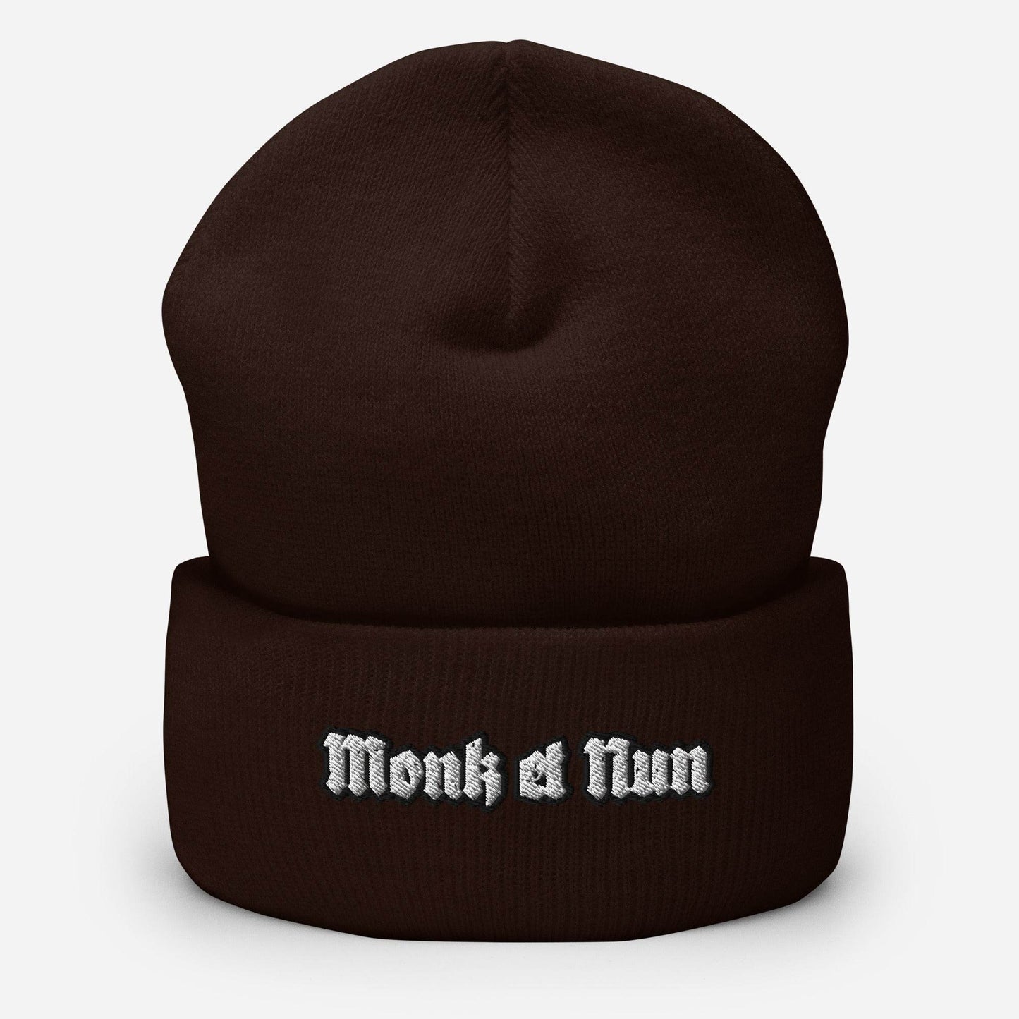Beanie Cuffed Logo - Monk&Nun UnisexClothing