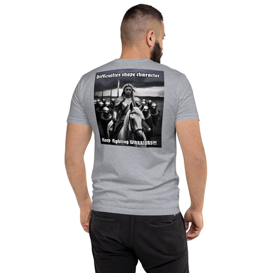 Unisex Short Sleeve 100% combed ring-spun cotton t-Shirt Design #14 - Monk&Nun UnisexClothing