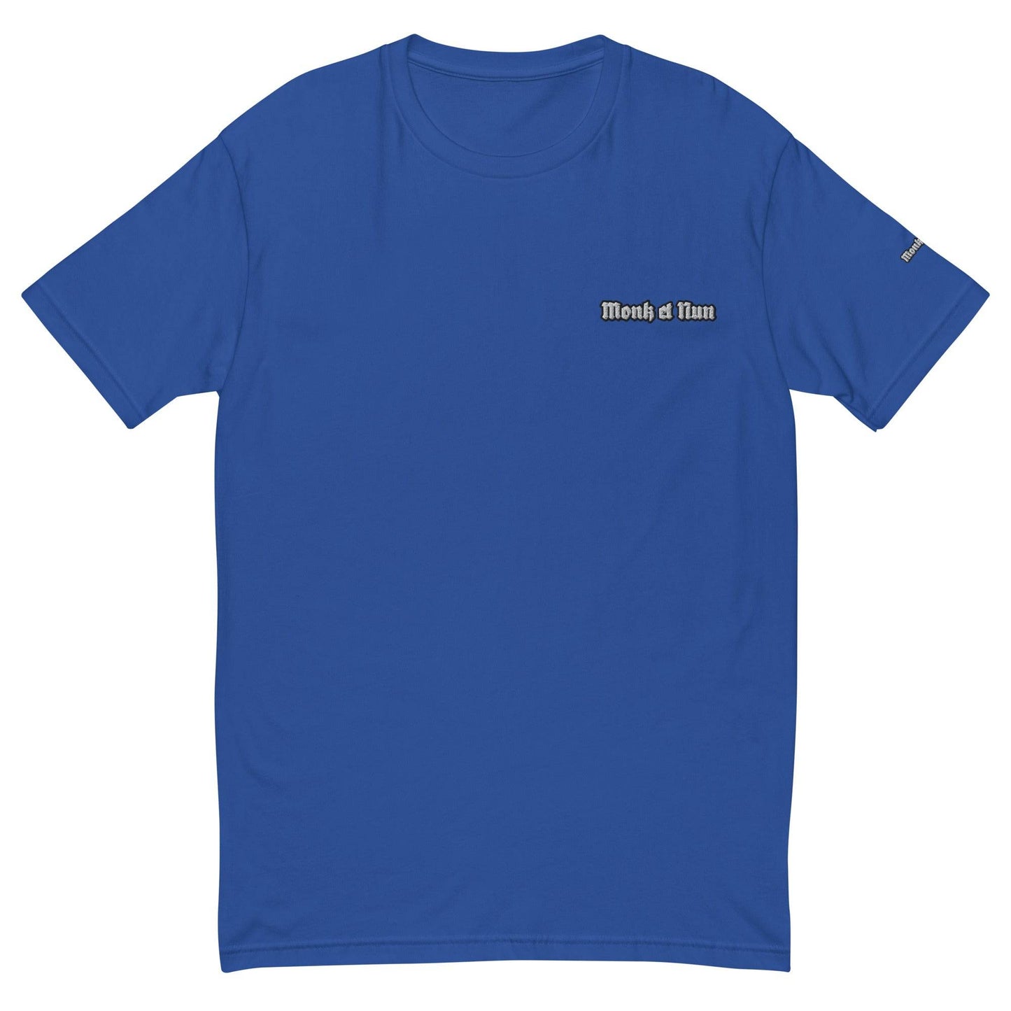Unisex Short Sleeve 100% combed ring-spun cotton T-shirt Logo - Monk&Nun UnisexClothing