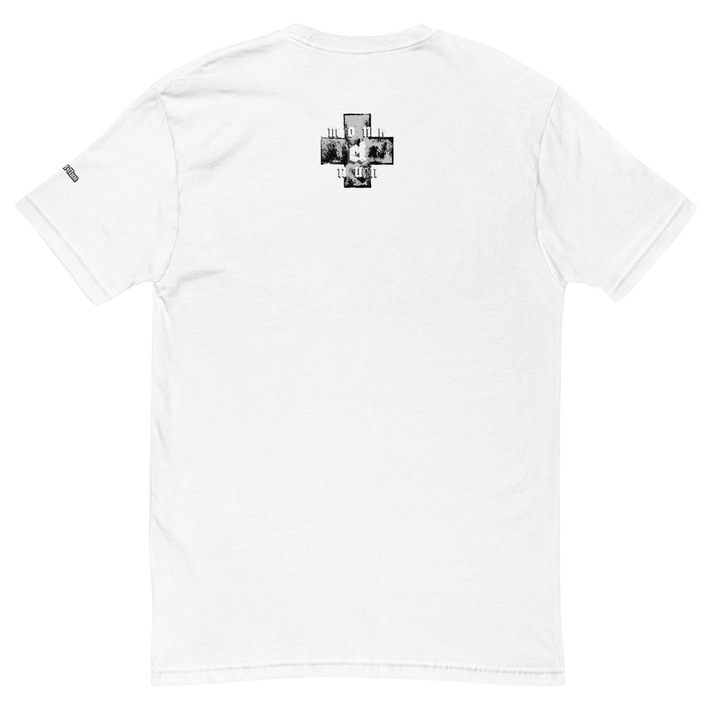 Unisex Short Sleeve 100% combed ring-spun cotton T-shirt Always think positive - Monk&Nun UnisexClothing