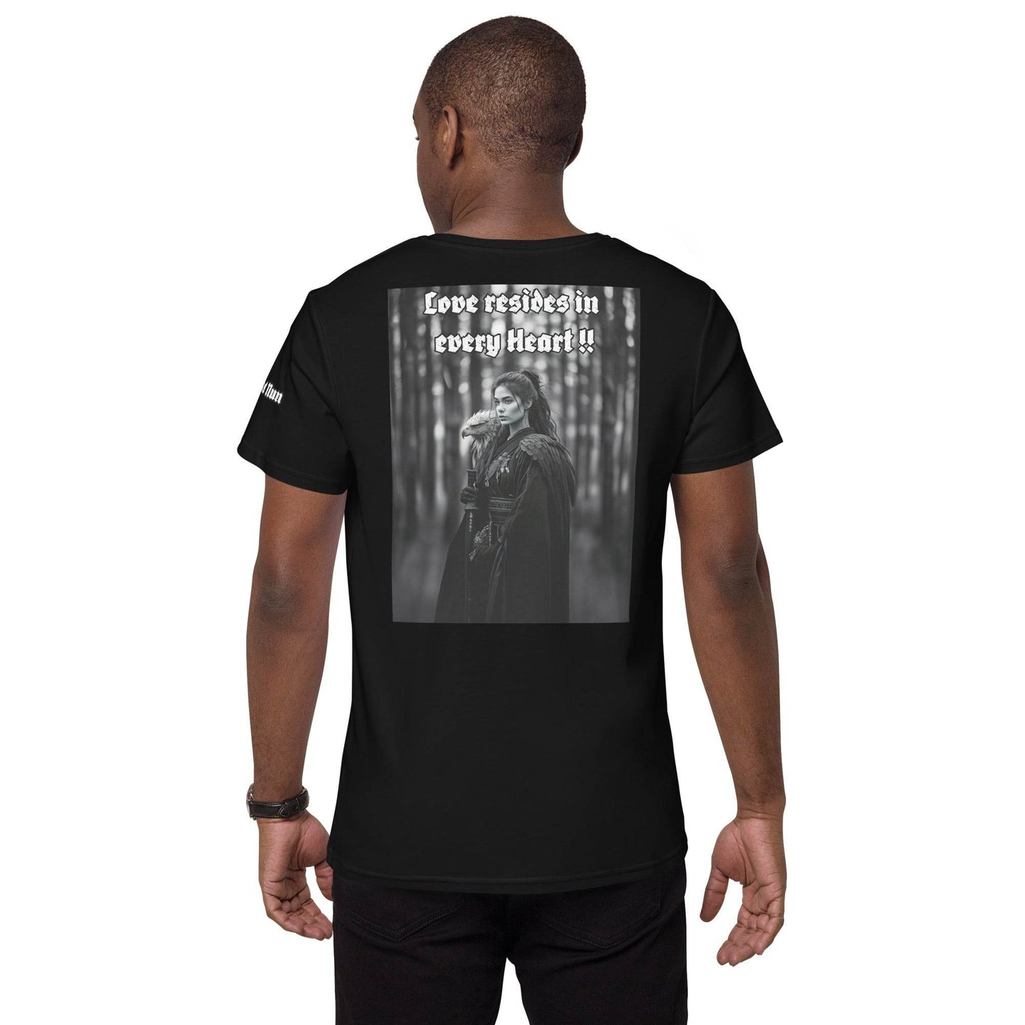 Men's premium 100%cotton t-shirt Design #1 - Monk&Nun UnisexClothing