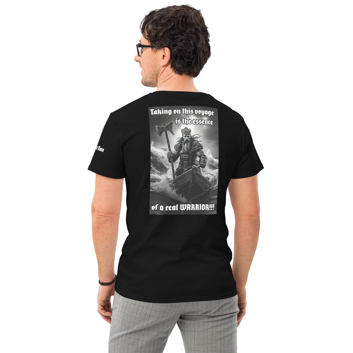 Men's premium 100%cotton t-shirt Design #12 - Monk&Nun UnisexClothing