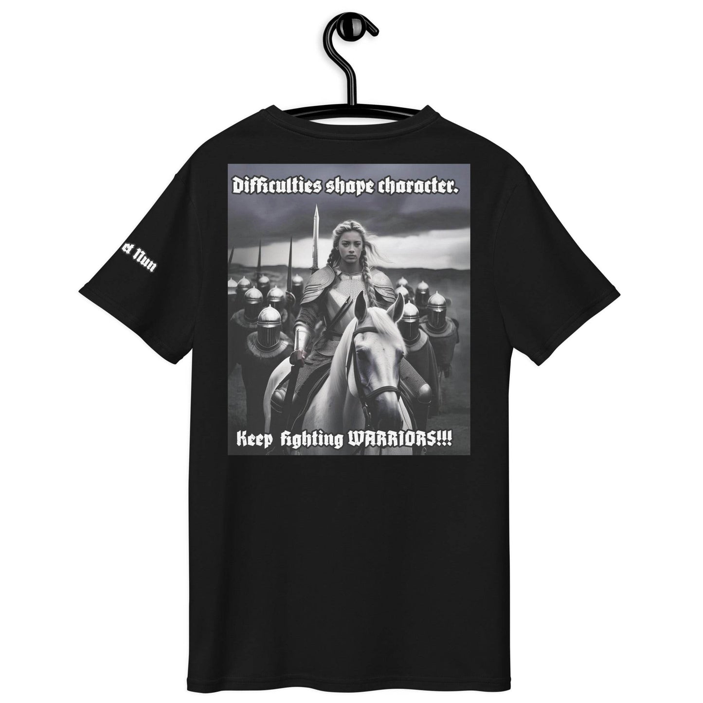 Men's premium 100%cotton t-shirt Design #14 - Monk&Nun UnisexClothing