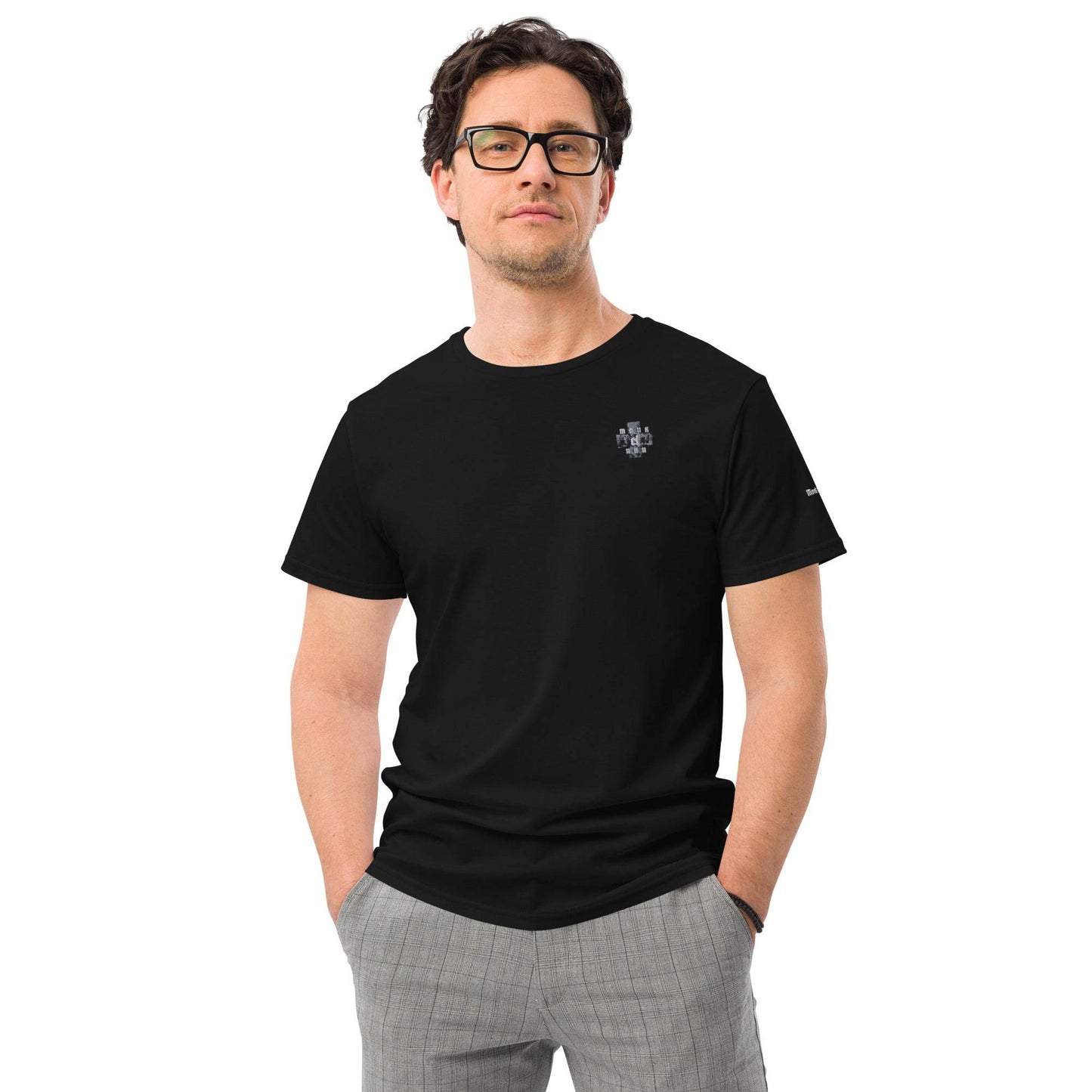 Men's premium 100%cotton t-shirt Always think positive - Monk&Nun UnisexClothing