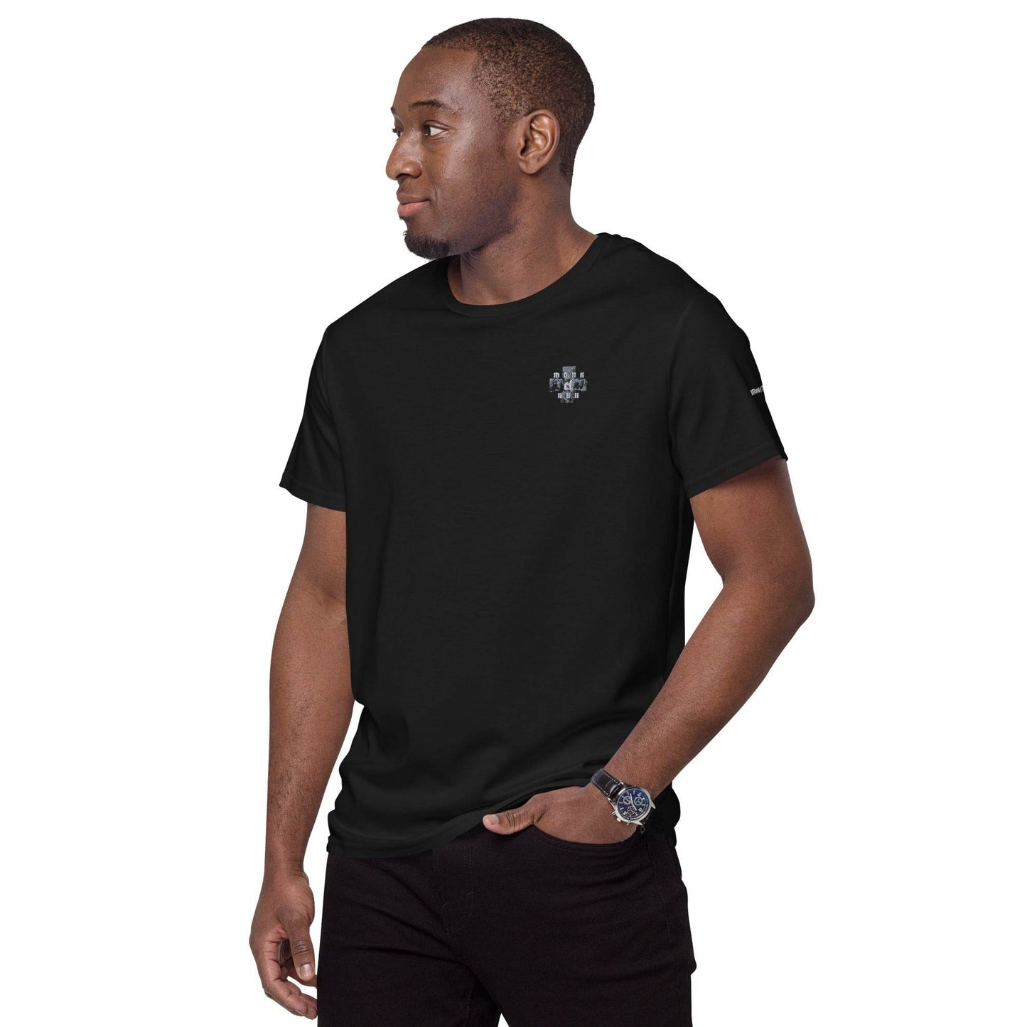 Men's premium 100%cotton t-shirt Always think positive - Monk&Nun UnisexClothing