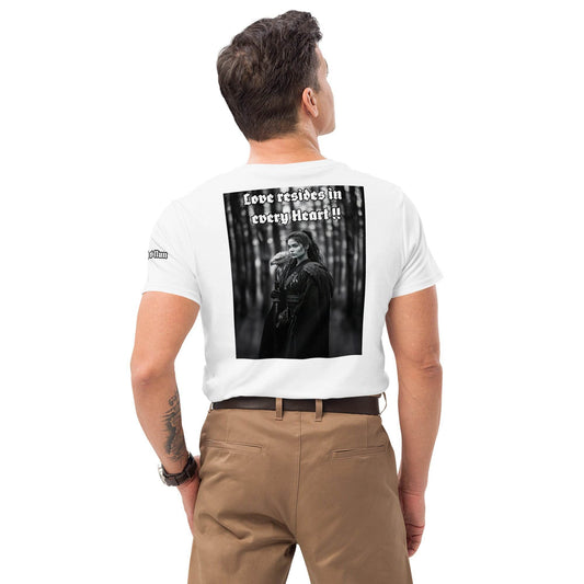 Men's premium 100%cotton t-shirt Design #1 - Monk&Nun UnisexClothing