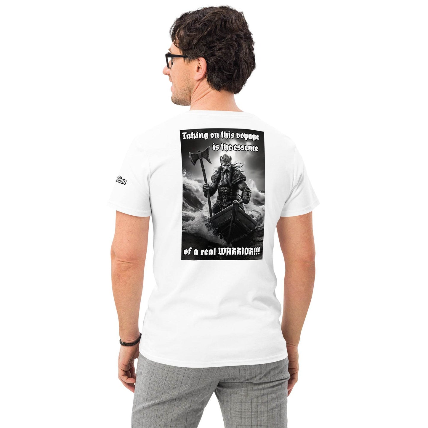 Men's premium 100%cotton t-shirt Design #12 - Monk&Nun UnisexClothing