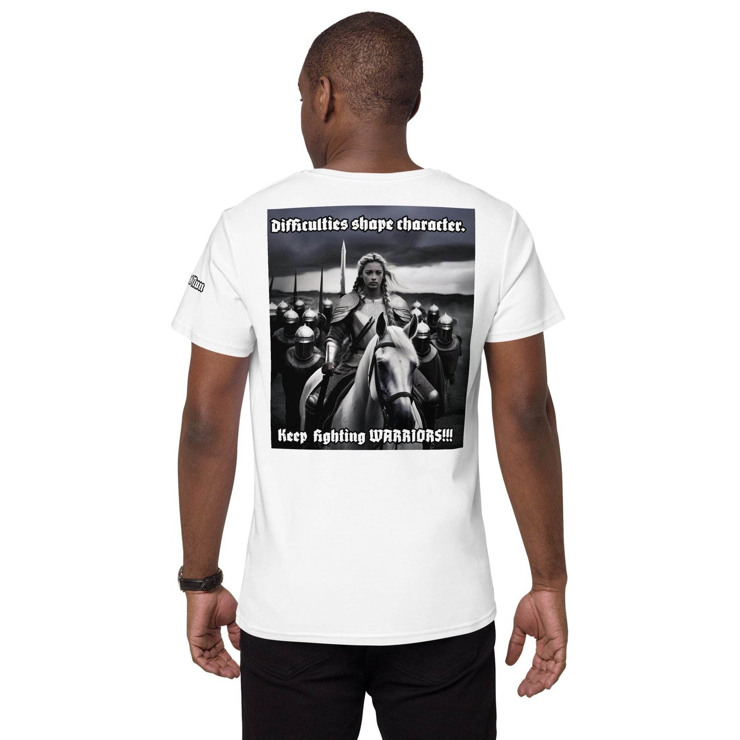 Men's premium 100%cotton t-shirt Design #14 - Monk&Nun UnisexClothing