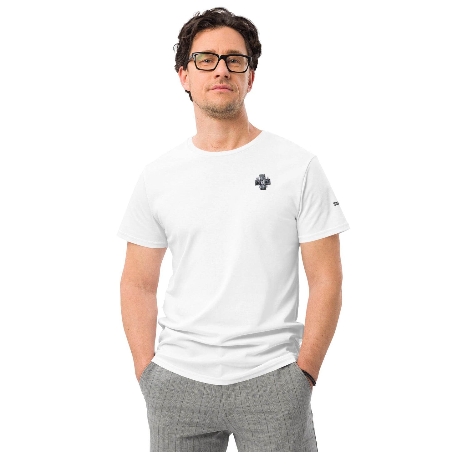 Men's premium 100%cotton t-shirt Always think positive - Monk&Nun UnisexClothing
