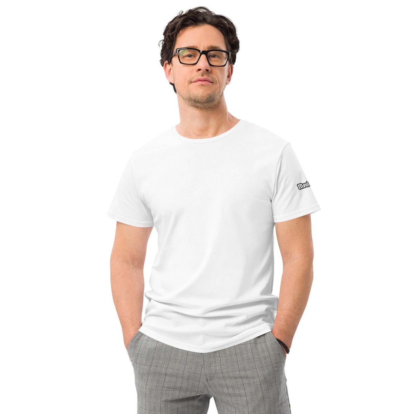 Men's premium 100%cotton t-shirt Design #14 - Monk&Nun UnisexClothing