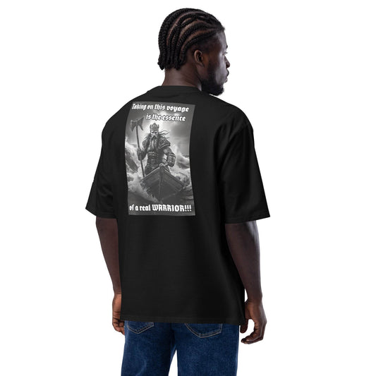 Unisex Oversized 100% premium cotton heavyweight t-shirt Design #12 - Monk&Nun UnisexClothing