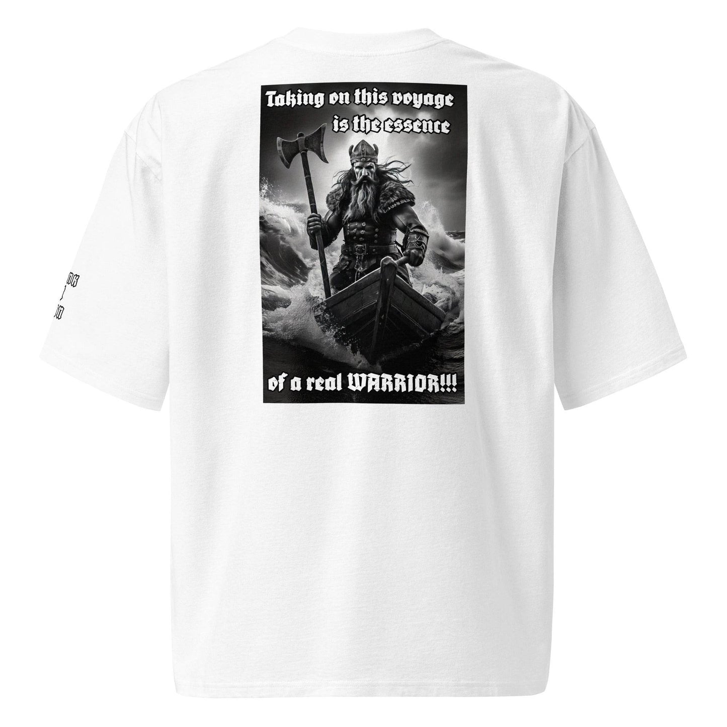 Unisex Oversized 100% premium cotton heavyweight t-shirt Design #12 - Monk&Nun UnisexClothing