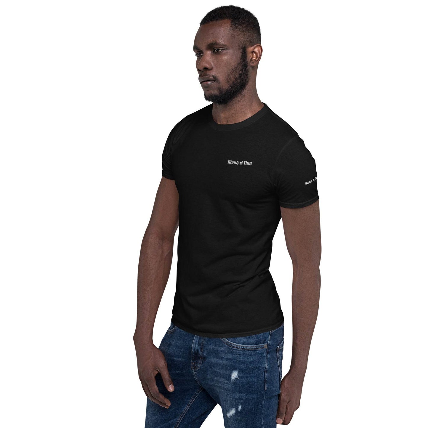 Unisex Short Sleeve 100% ring-spun cotton t-Shirt Design #12 - Monk&Nun UnisexClothing