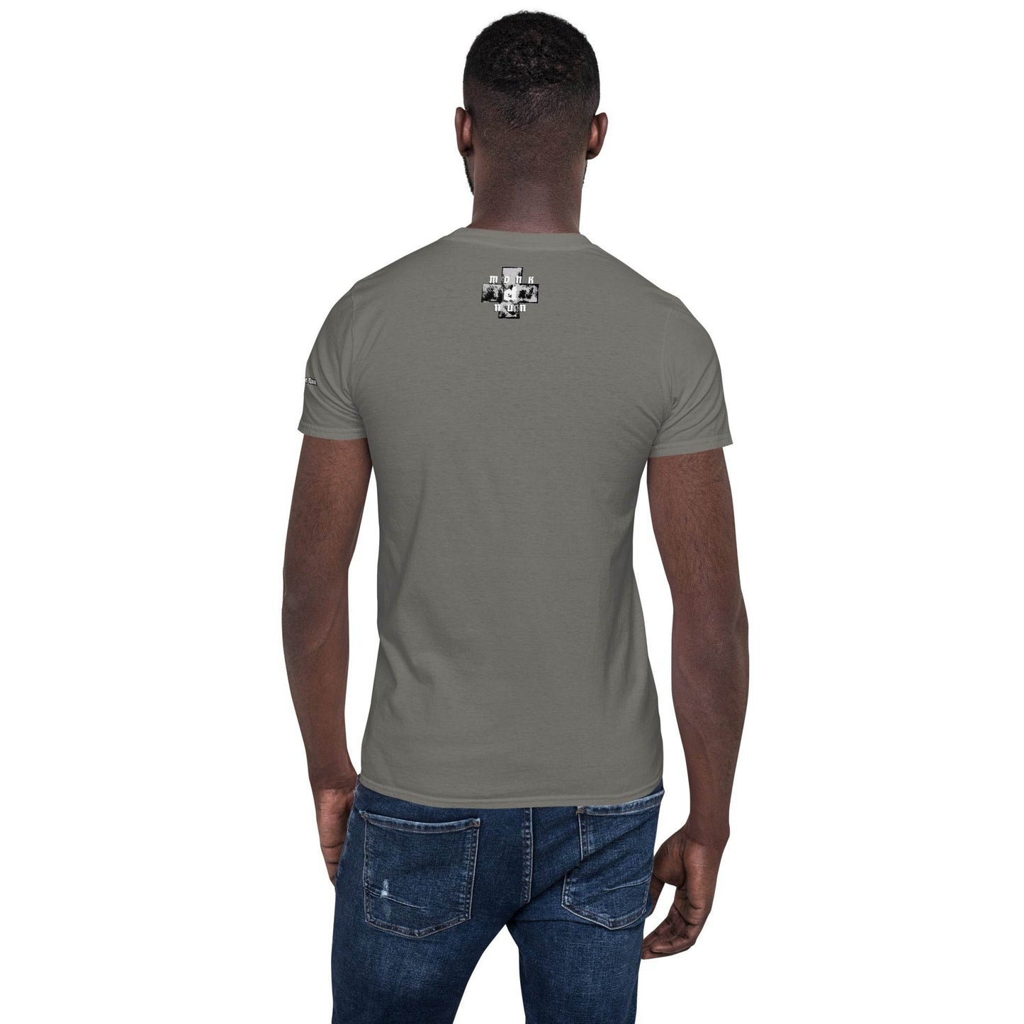 Unisex Short Sleeve 100% ring-spun cotton t-Shirt Always think positive - Monk&Nun UnisexClothing
