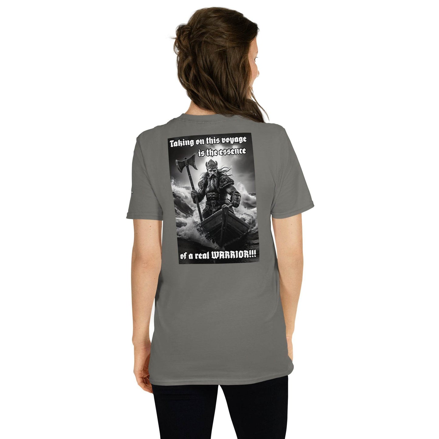 Unisex Short Sleeve 100% ring-spun cotton t-Shirt Design #12 - Monk&Nun UnisexClothing