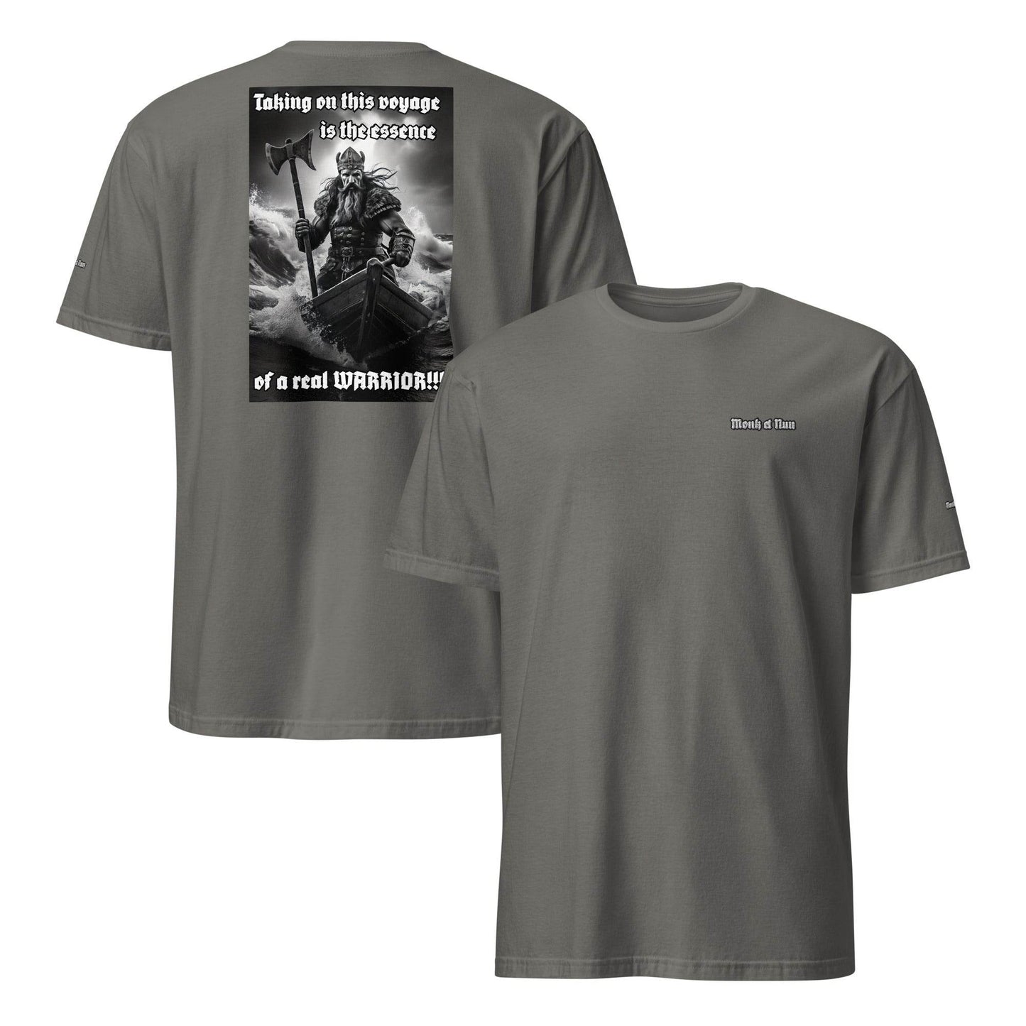 Unisex Short Sleeve 100% ring-spun cotton t-Shirt Design #12 - Monk&Nun UnisexClothing
