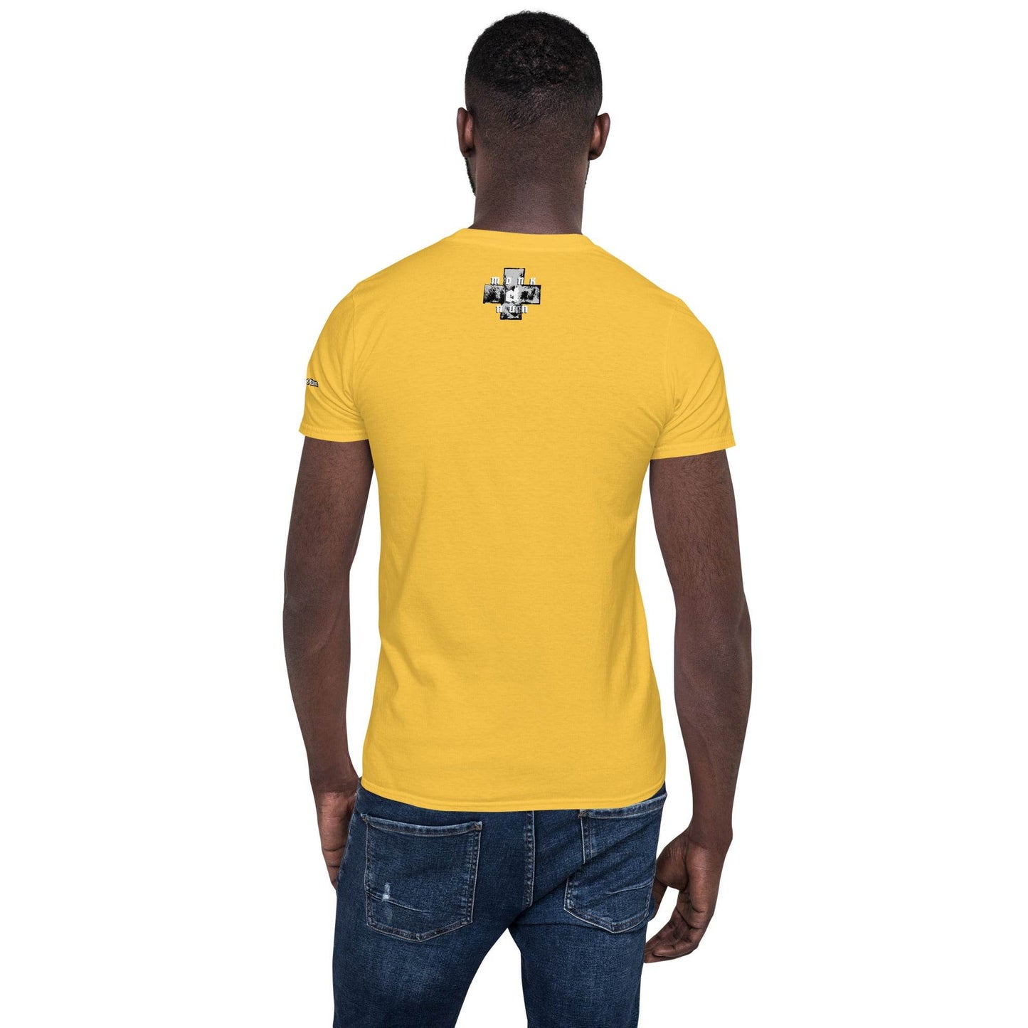 Unisex Short Sleeve 100% ring-spun cotton t-Shirt Always think positive - Monk&Nun UnisexClothing