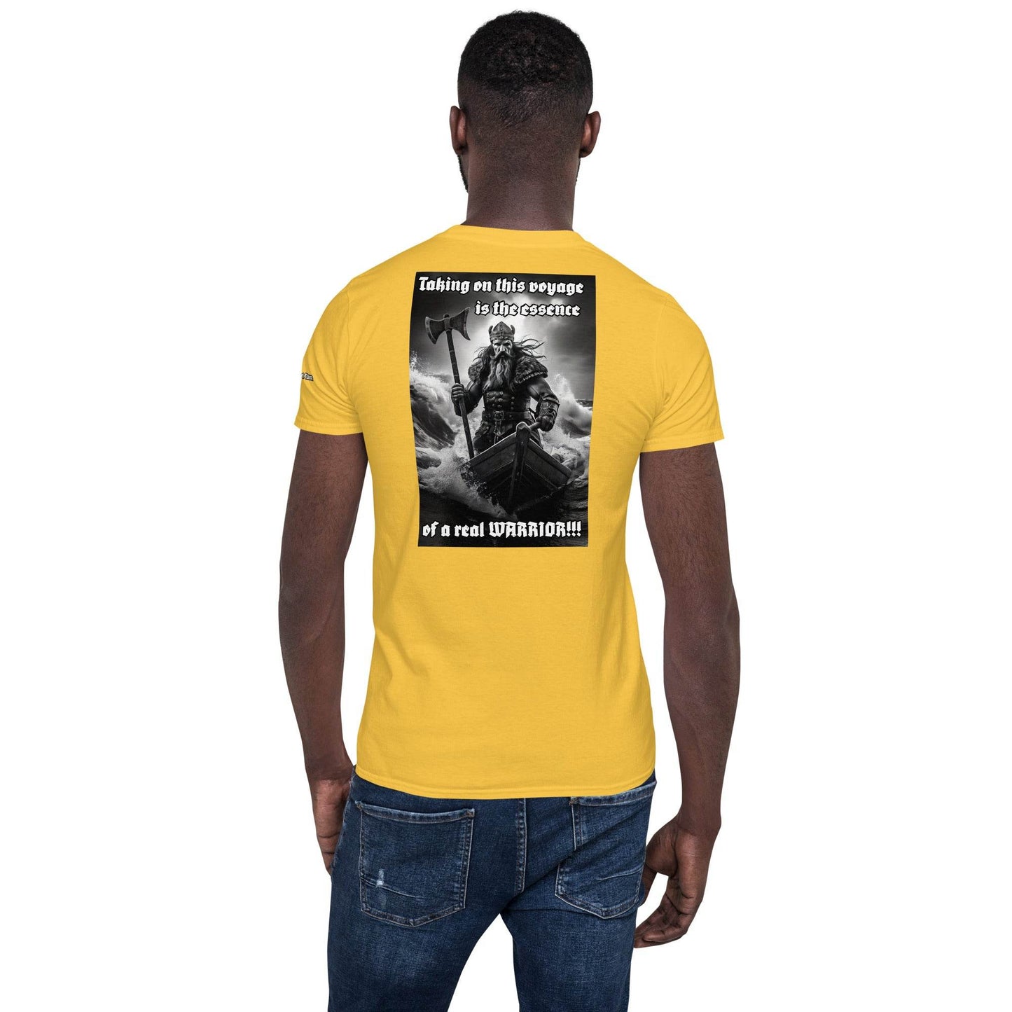 Unisex Short Sleeve 100% ring-spun cotton t-Shirt Design #12 - Monk&Nun UnisexClothing