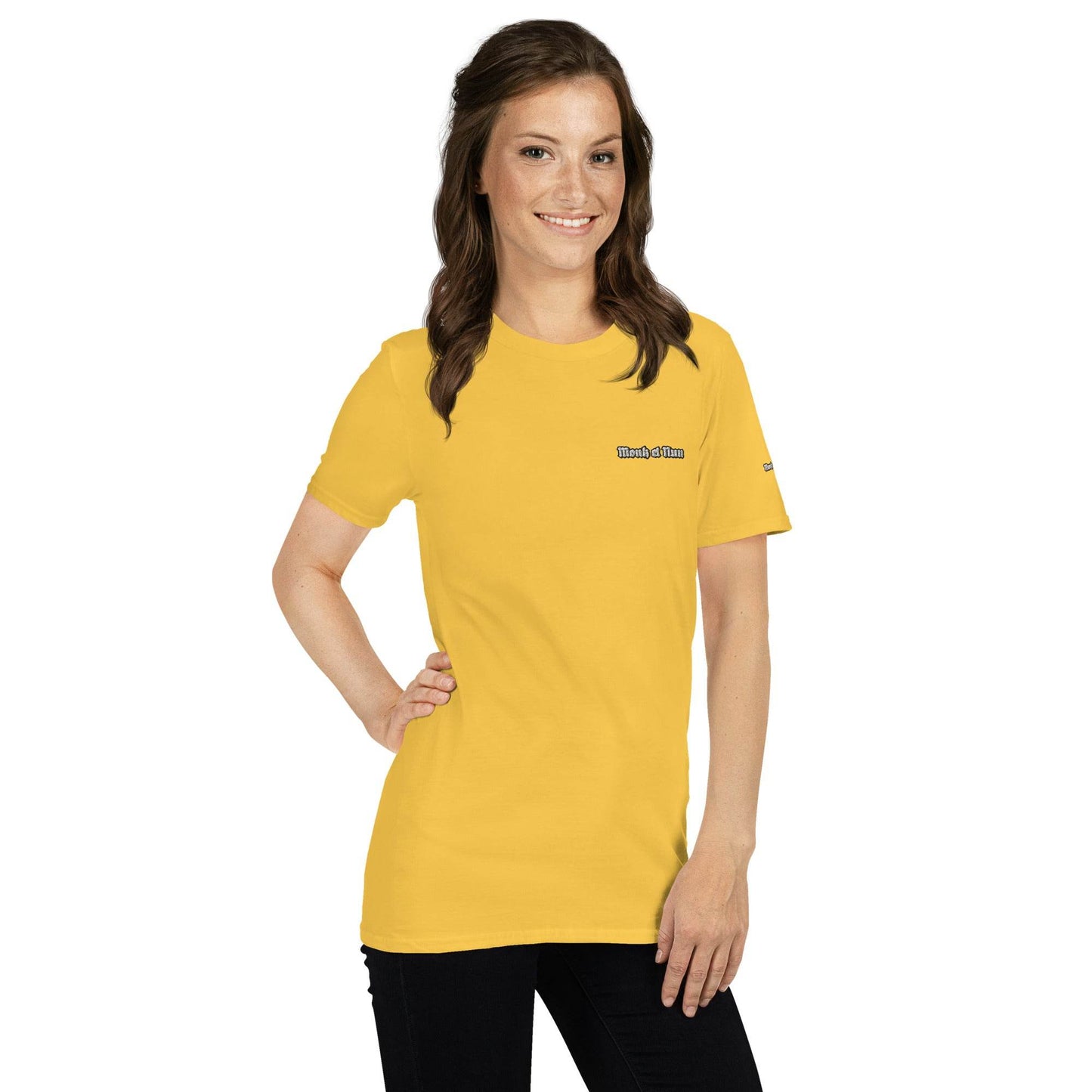 Unisex Short Sleeve 100% ring-spun cotton t-Shirt Design #12 - Monk&Nun UnisexClothing