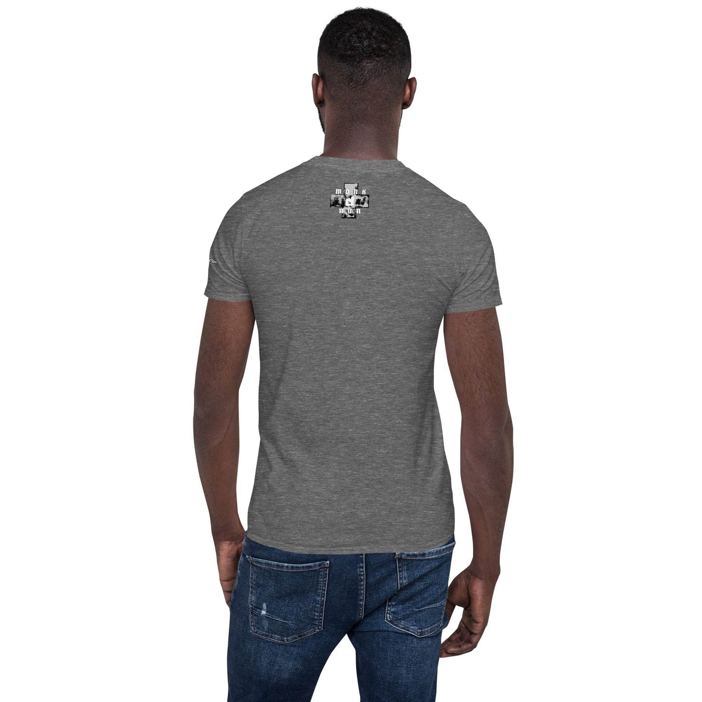 Unisex Short Sleeve 100% ring-spun cotton t-Shirt Always think positive - Monk&Nun UnisexClothing