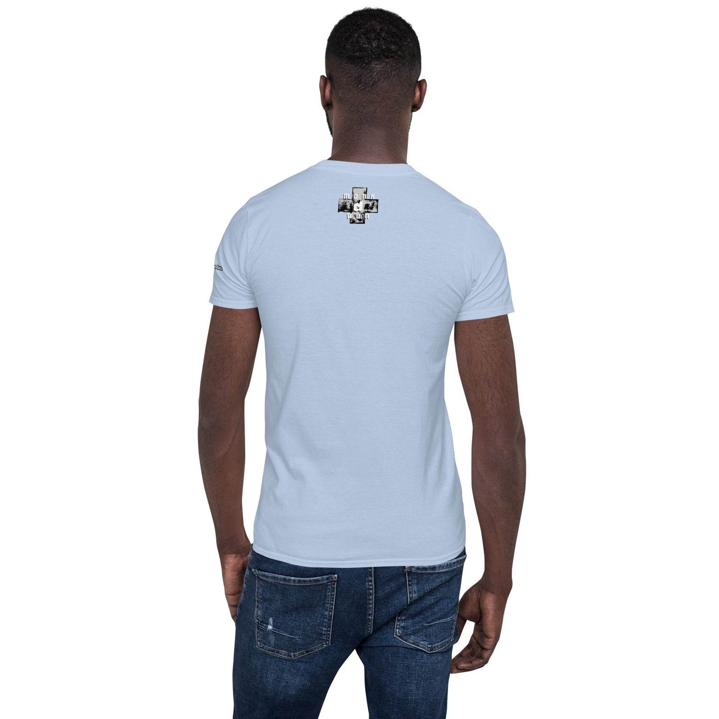 Unisex Short Sleeve 100% ring-spun cotton t-Shirt Always think positive - Monk&Nun UnisexClothing