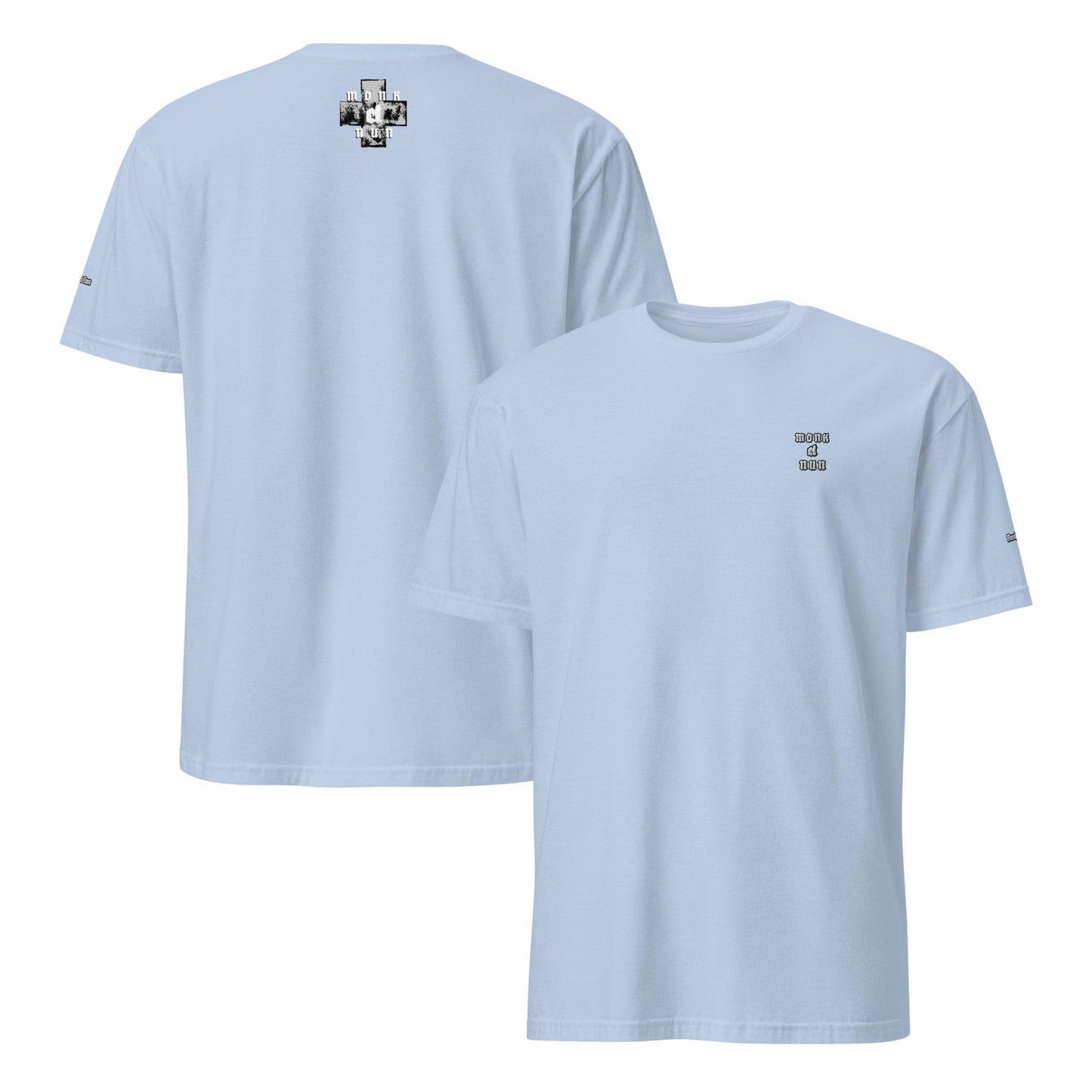 Unisex Short Sleeve 100% ring-spun cotton t-Shirt Always think positive - Monk&Nun UnisexClothing