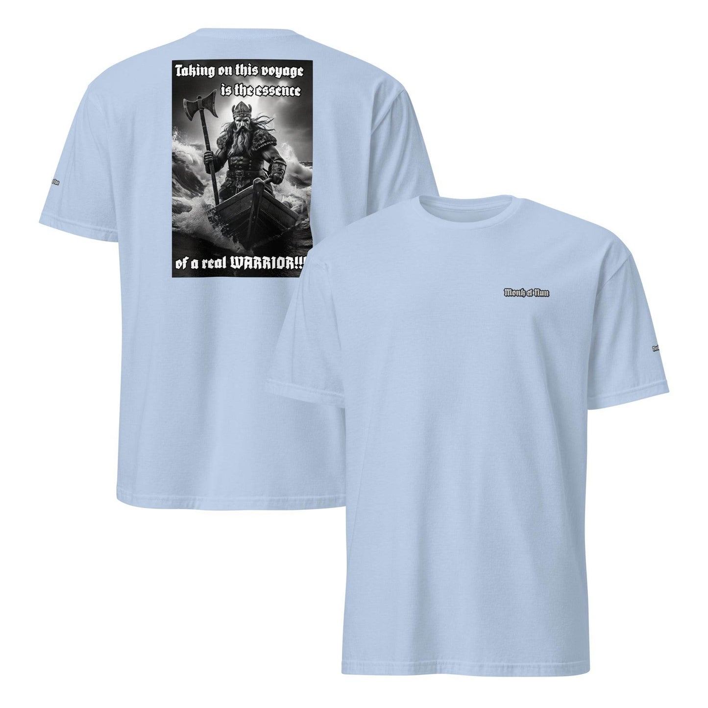 Unisex Short Sleeve 100% ring-spun cotton t-Shirt Design #12 - Monk&Nun UnisexClothing