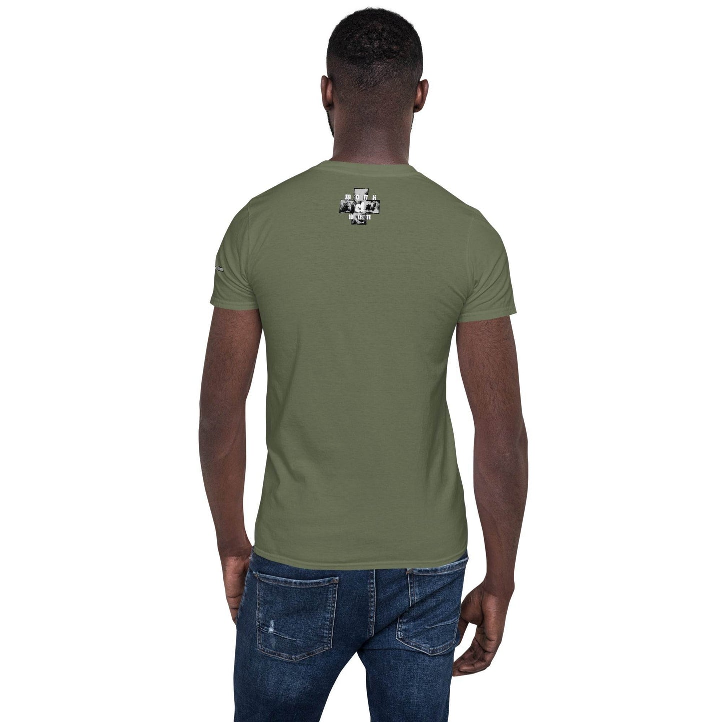 Unisex Short Sleeve 100% ring-spun cotton t-Shirt Always think positive - Monk&Nun UnisexClothing