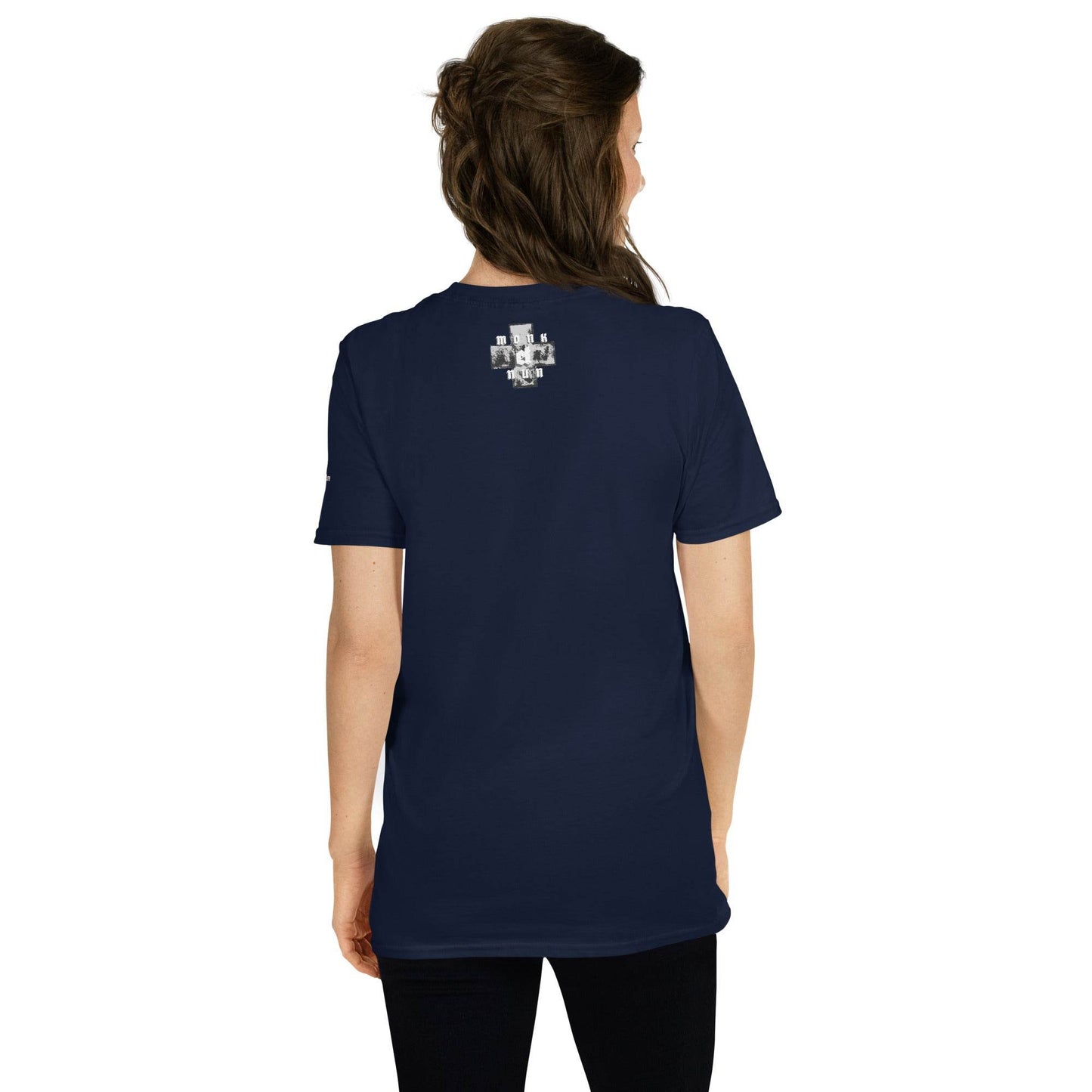 Unisex Short Sleeve 100% ring-spun cotton t-Shirt Always think positive - Monk&Nun UnisexClothing