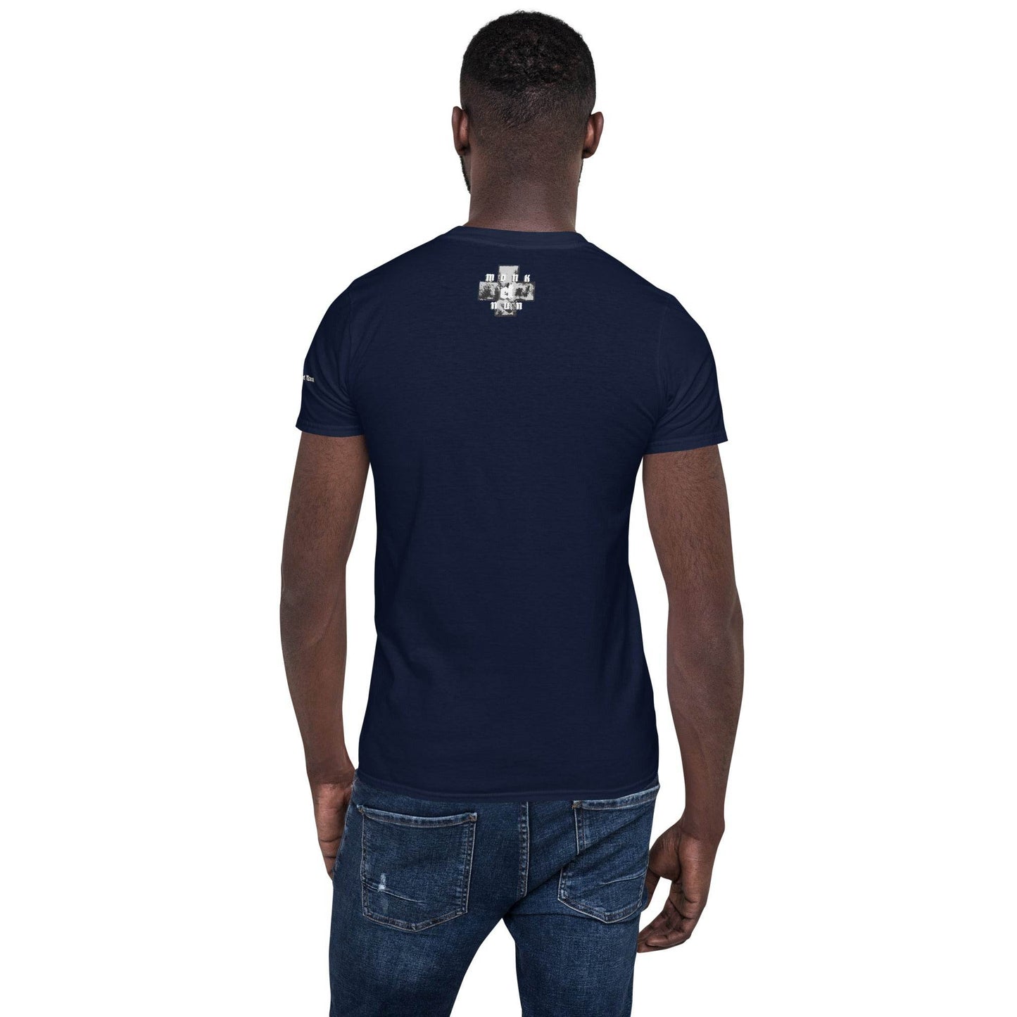 Unisex Short Sleeve 100% ring-spun cotton t-Shirt Always think positive - Monk&Nun UnisexClothing