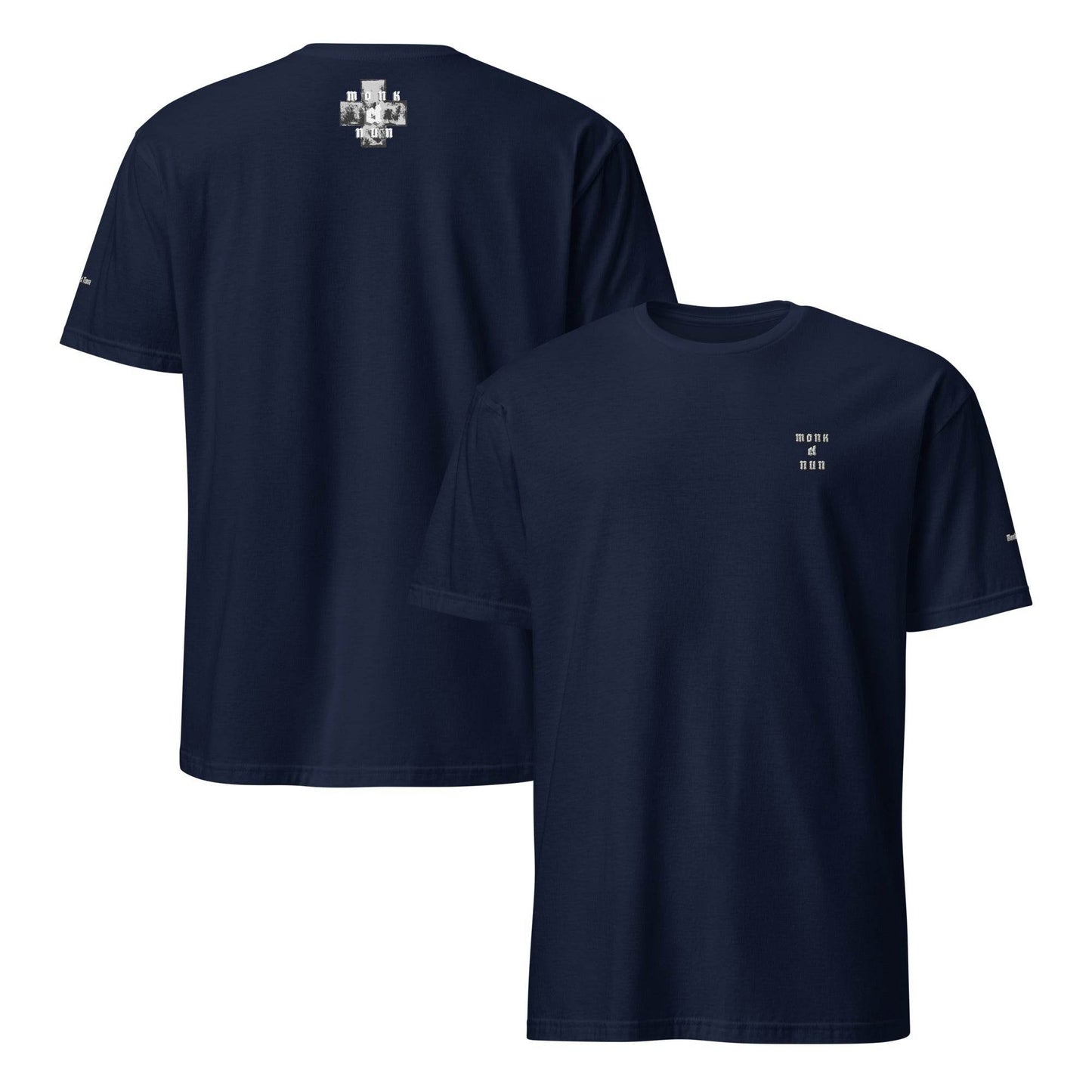 Unisex Short Sleeve 100% ring-spun cotton t-Shirt Always think positive - Monk&Nun UnisexClothing