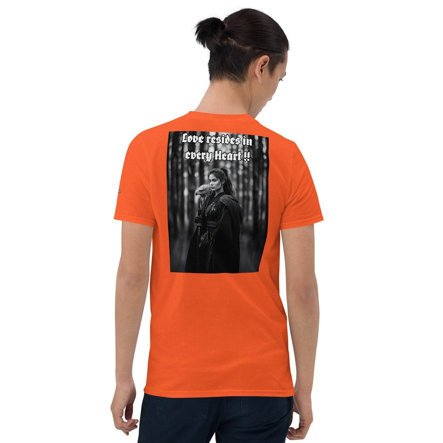 Unisex Short Sleeve 100% ring-spun cotton t-Shirt Design #1 - Monk&Nun UnisexClothing