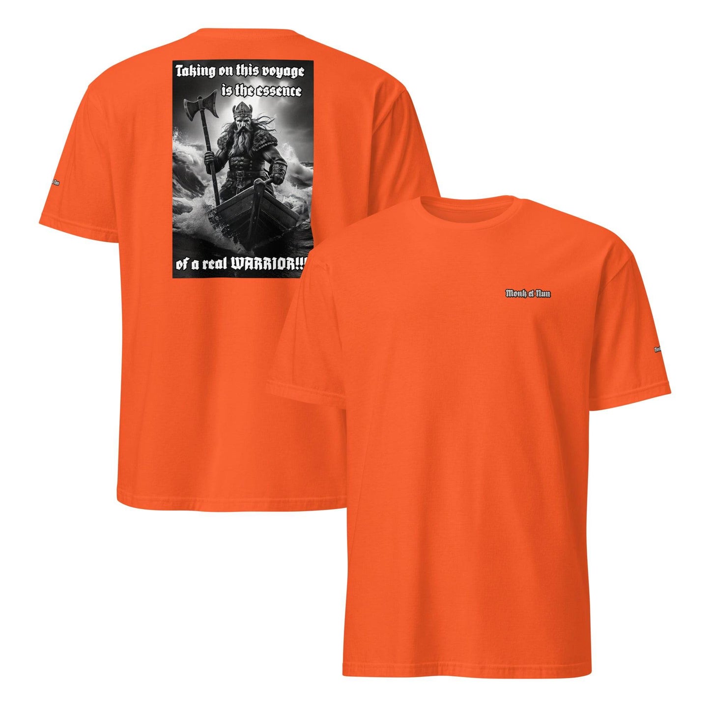 Unisex Short Sleeve 100% ring-spun cotton t-Shirt Design #12 - Monk&Nun UnisexClothing