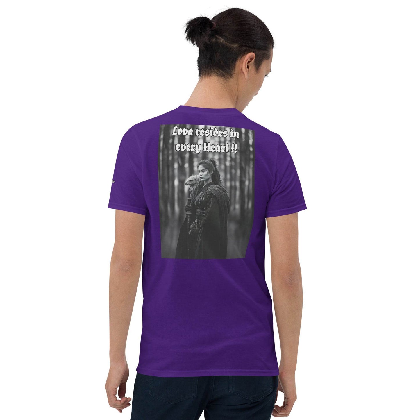 Unisex Short Sleeve 100% ring-spun cotton t-Shirt Design #1 - Monk&Nun UnisexClothing