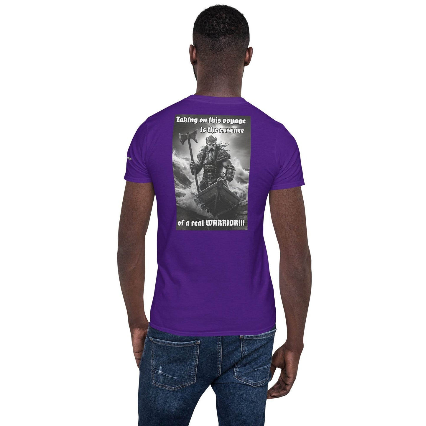 Unisex Short Sleeve 100% ring-spun cotton t-Shirt Design #12 - Monk&Nun UnisexClothing
