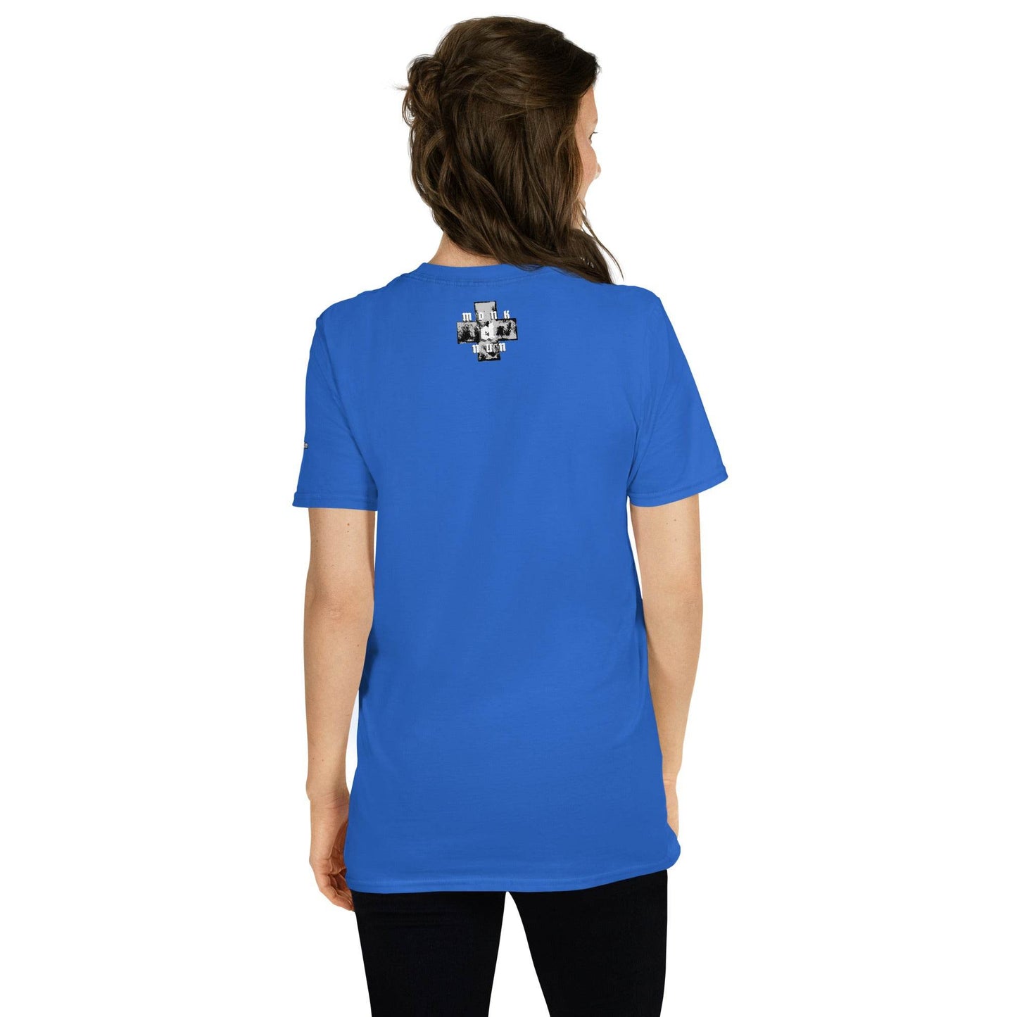 Unisex Short Sleeve 100% ring-spun cotton t-Shirt Always think positive - Monk&Nun UnisexClothing