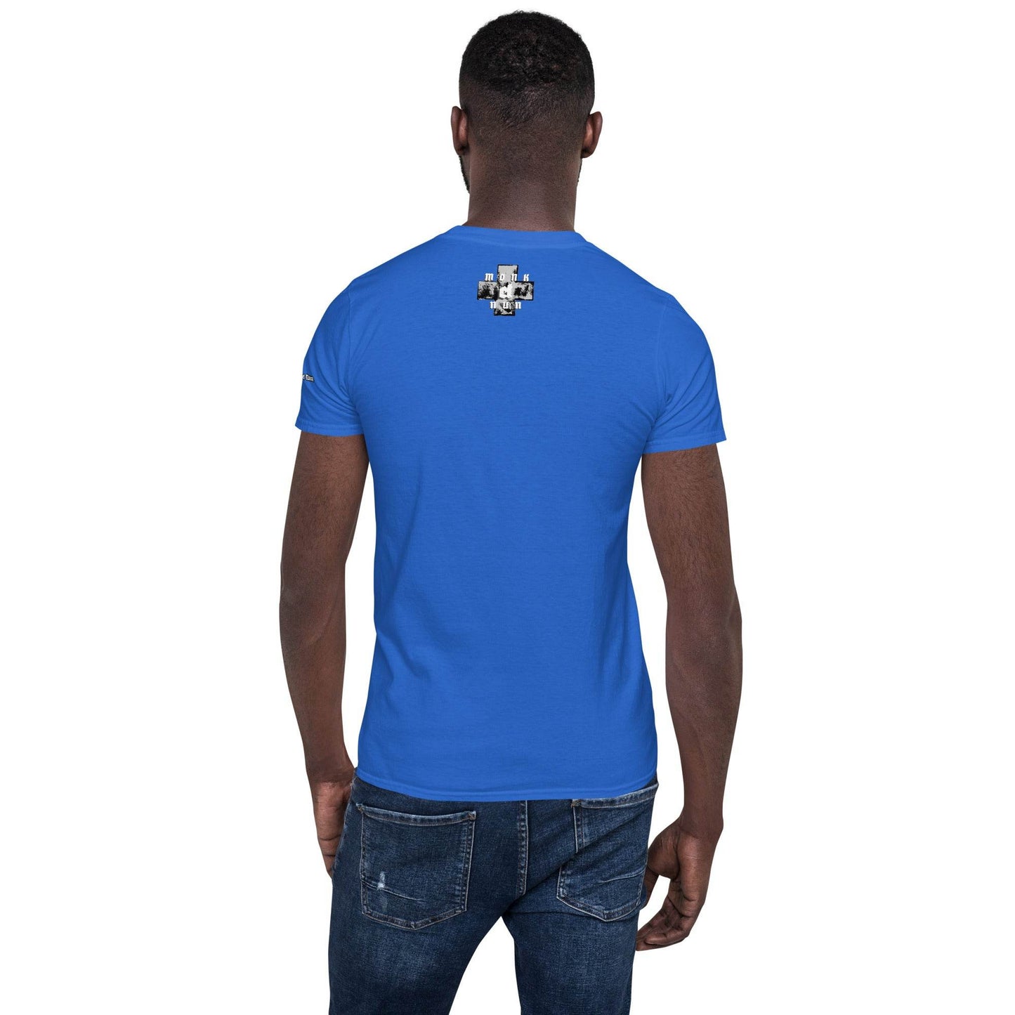 Unisex Short Sleeve 100% ring-spun cotton t-Shirt Always think positive - Monk&Nun UnisexClothing