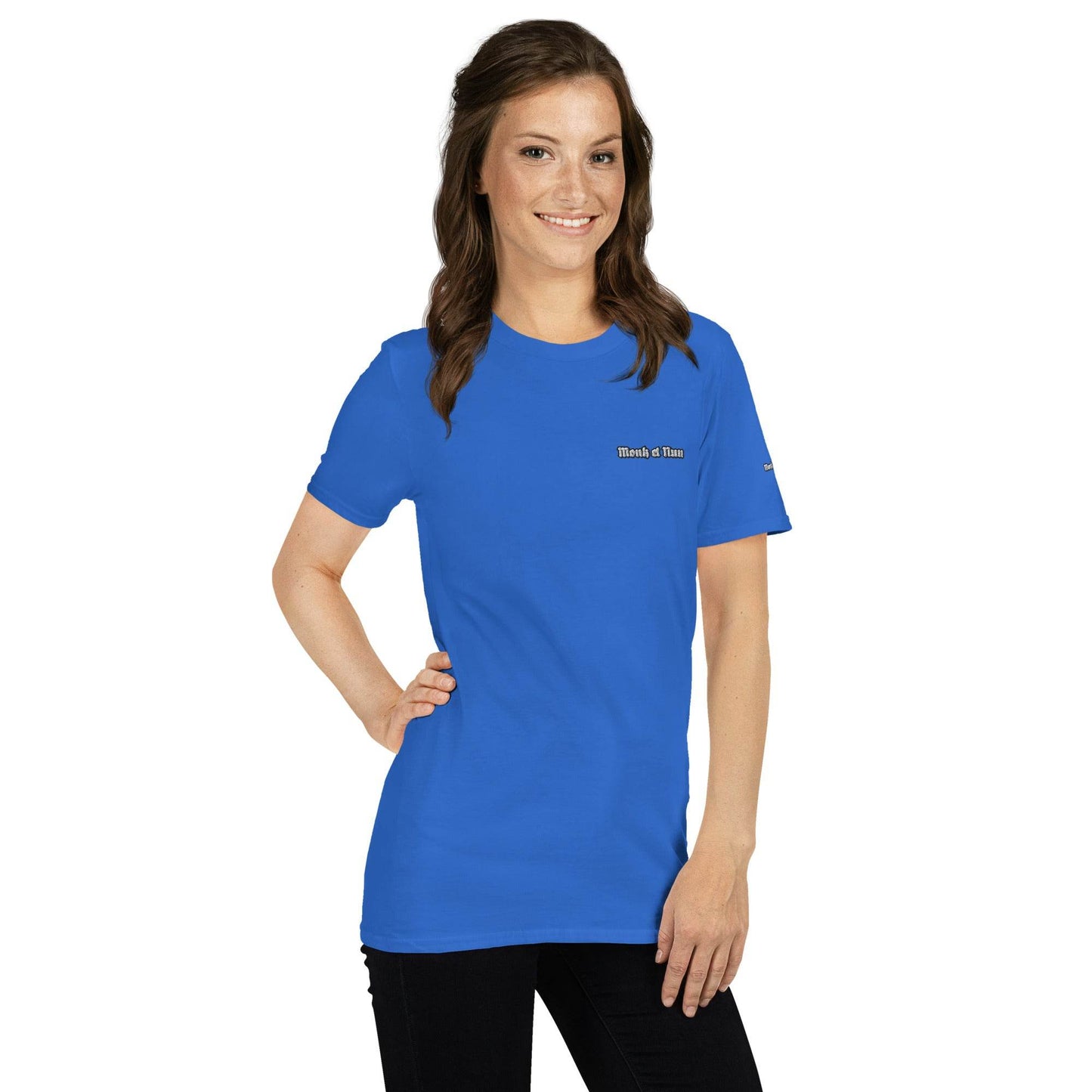 Unisex Short Sleeve 100% ring-spun cotton t-Shirt Design #12 - Monk&Nun UnisexClothing