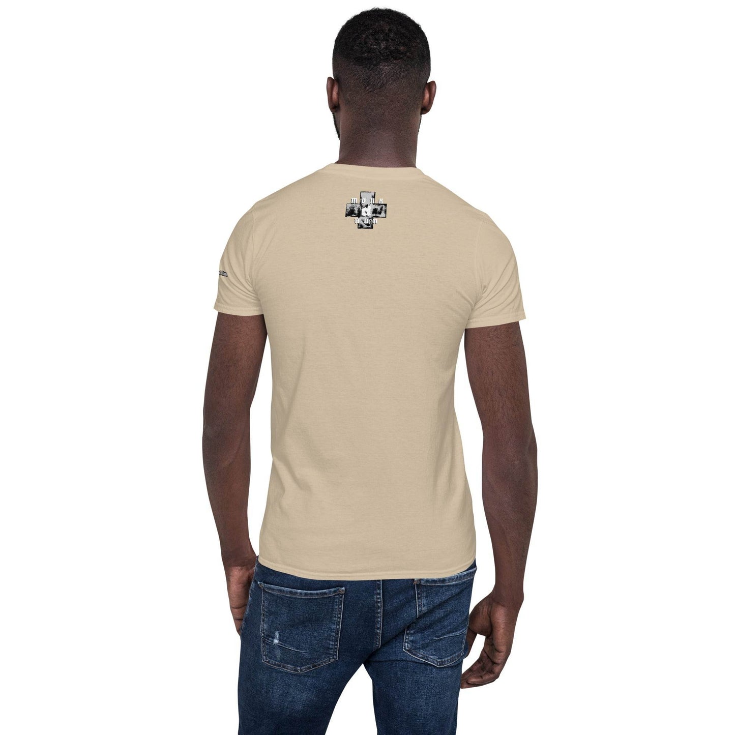 Unisex Short Sleeve 100% ring-spun cotton t-Shirt Always think positive - Monk&Nun UnisexClothing