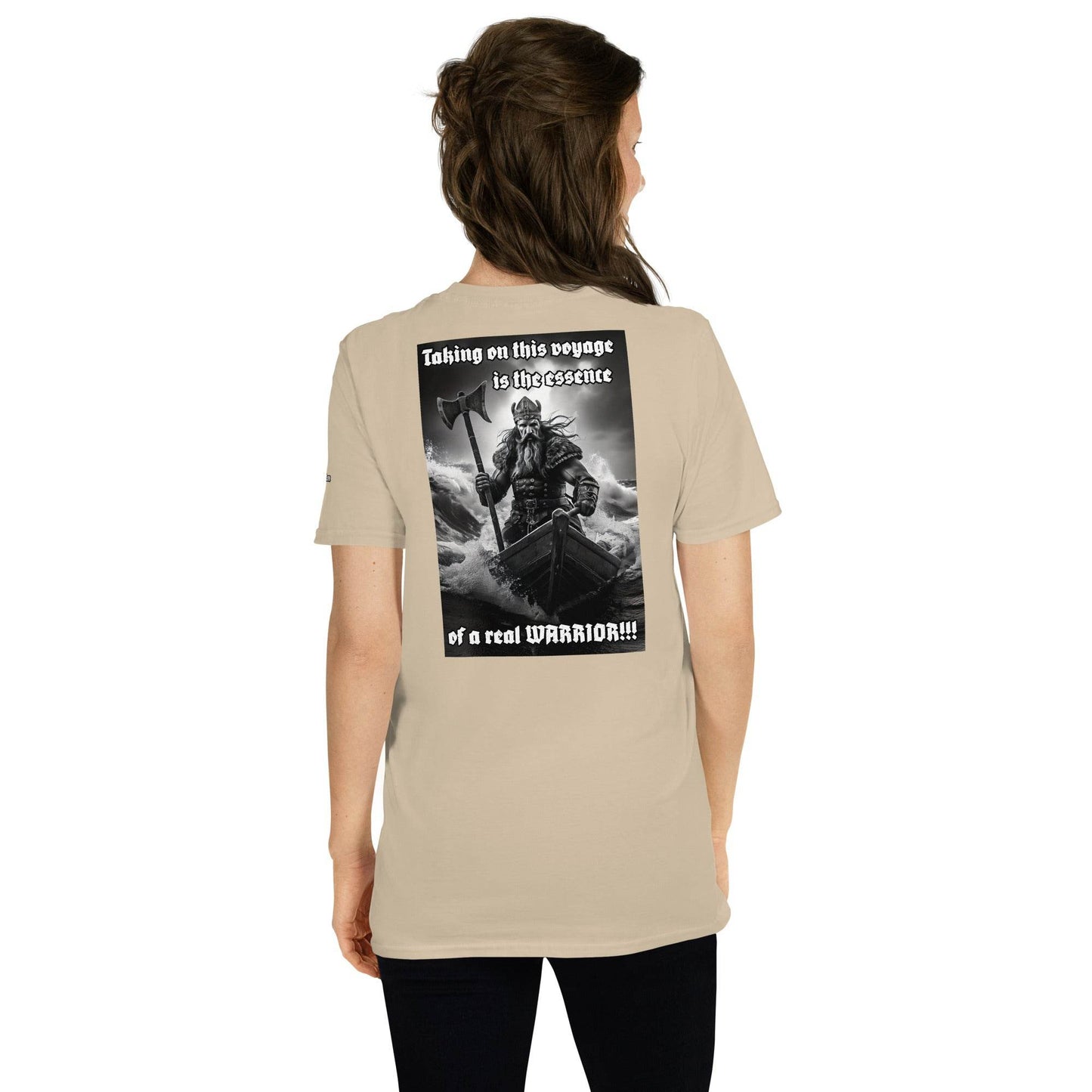 Unisex Short Sleeve 100% ring-spun cotton t-Shirt Design #12 - Monk&Nun UnisexClothing