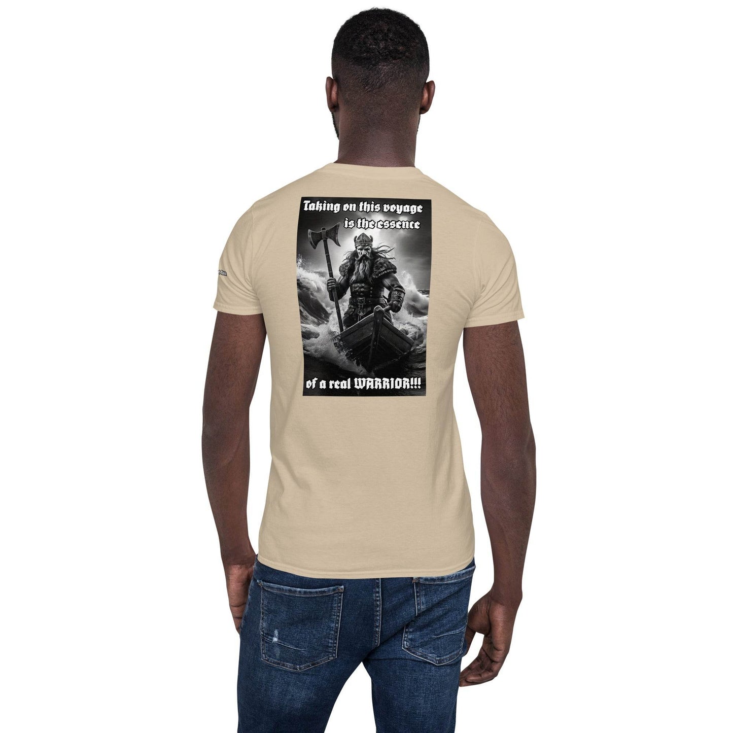 Unisex Short Sleeve 100% ring-spun cotton t-Shirt Design #12 - Monk&Nun UnisexClothing