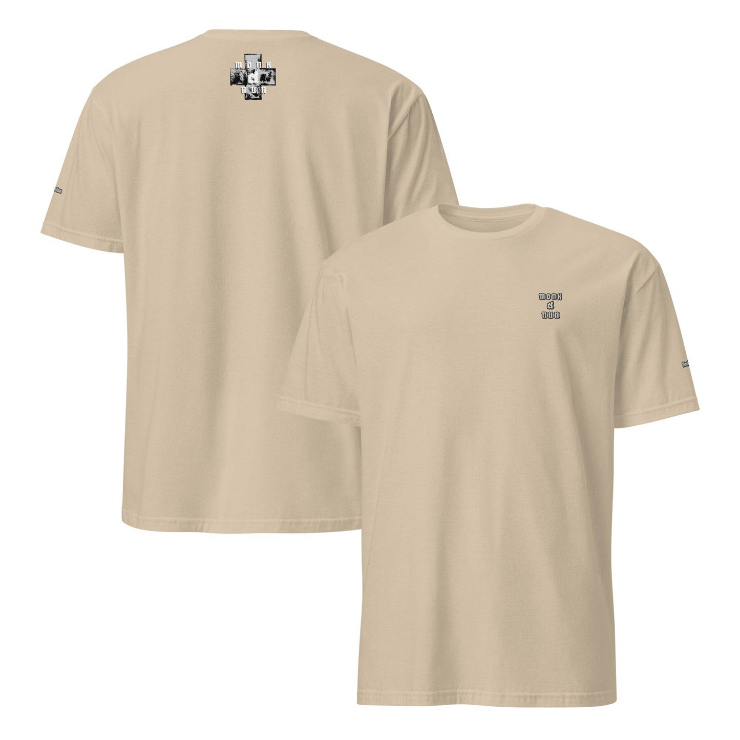 Unisex Short Sleeve 100% ring-spun cotton t-Shirt Always think positive - Monk&Nun UnisexClothing