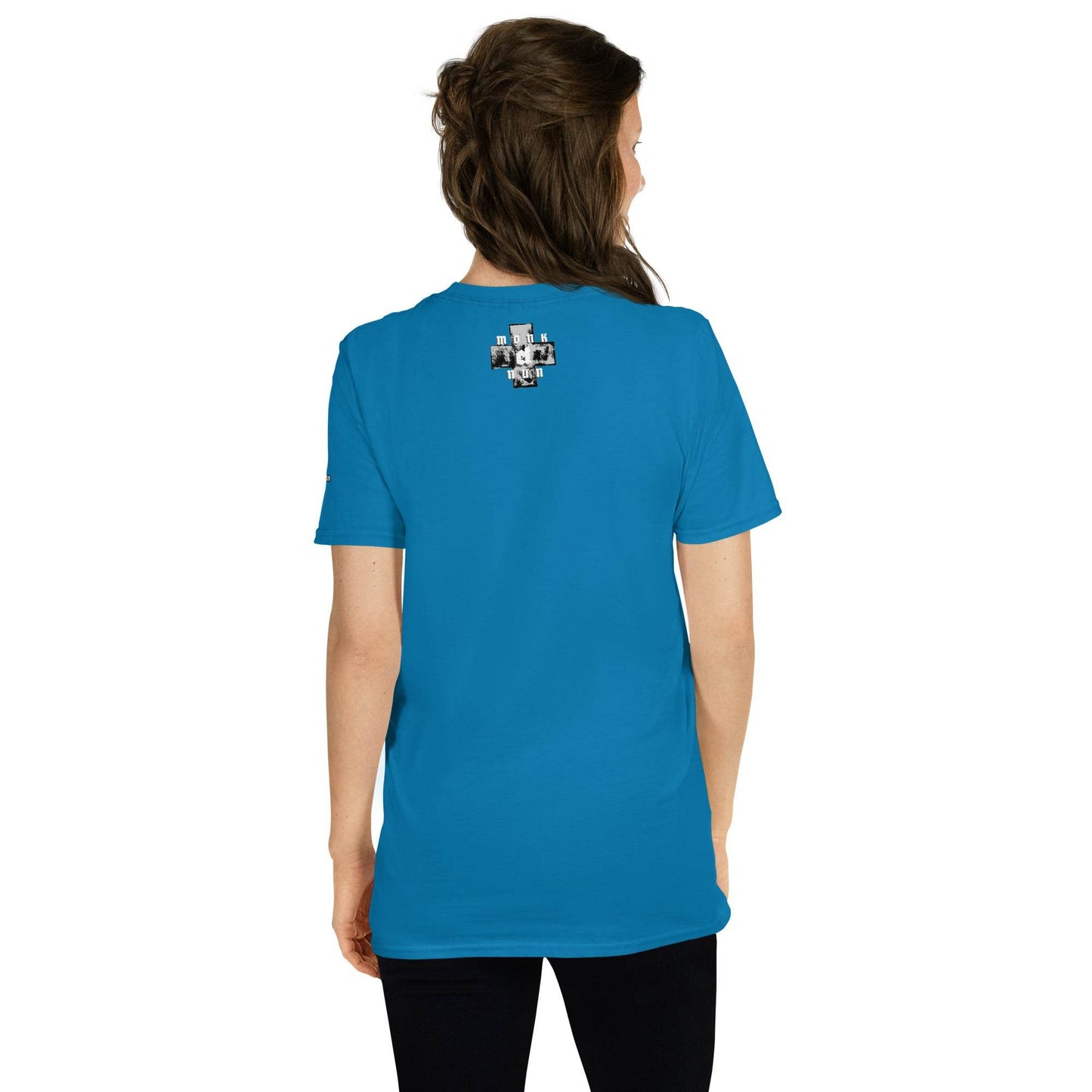 Unisex Short Sleeve 100% ring-spun cotton t-Shirt Always think positive - Monk&Nun UnisexClothing